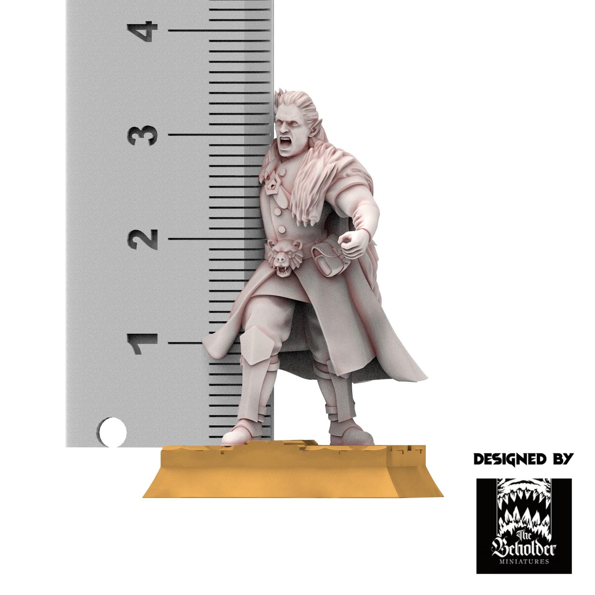 Hight Elves - Woodmen - Silvermoor - The Beholder Miniatures