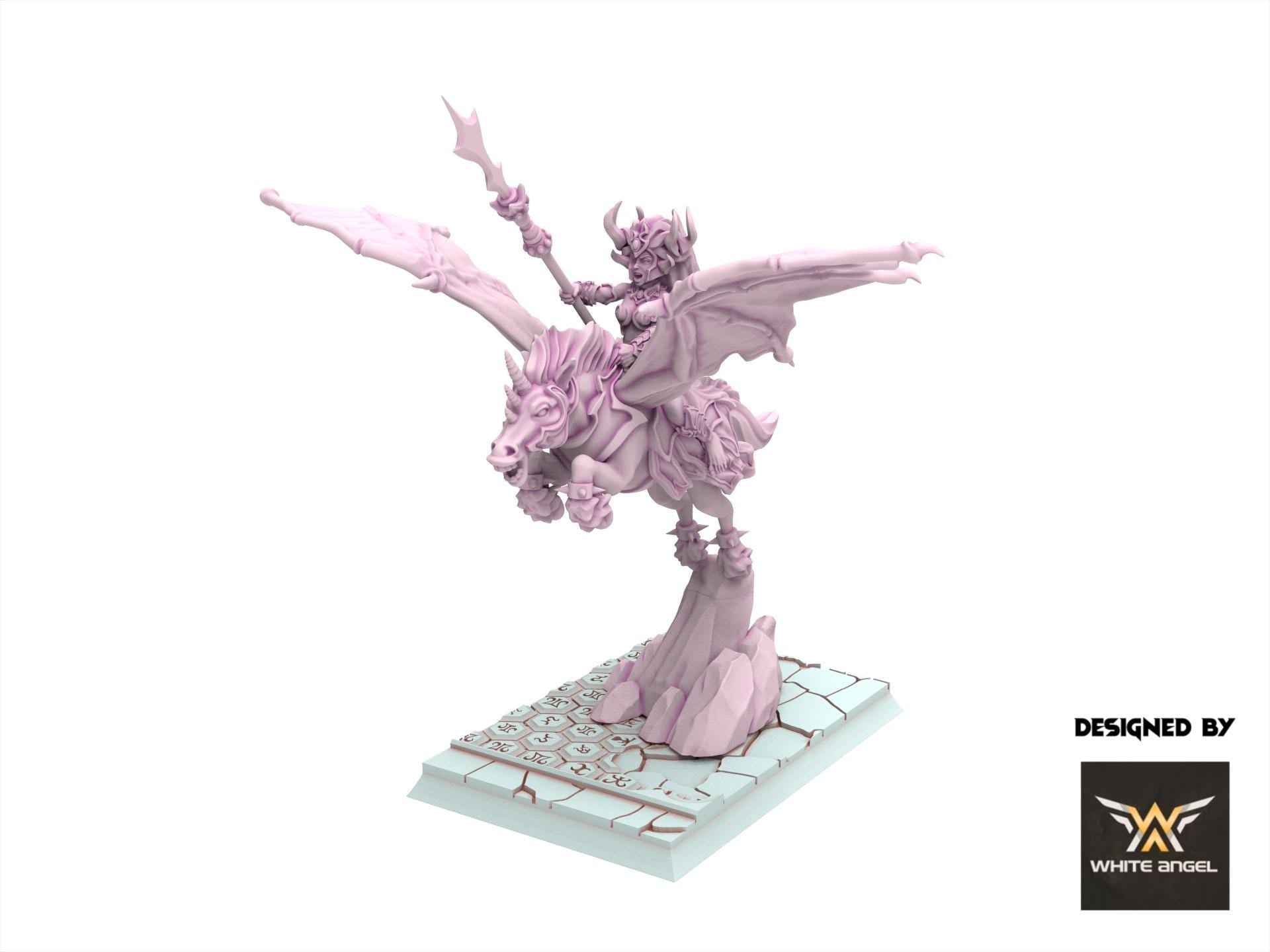 Dark Elves - Mother of Darkness - Slaves of Darkness - White Angel Miniatures