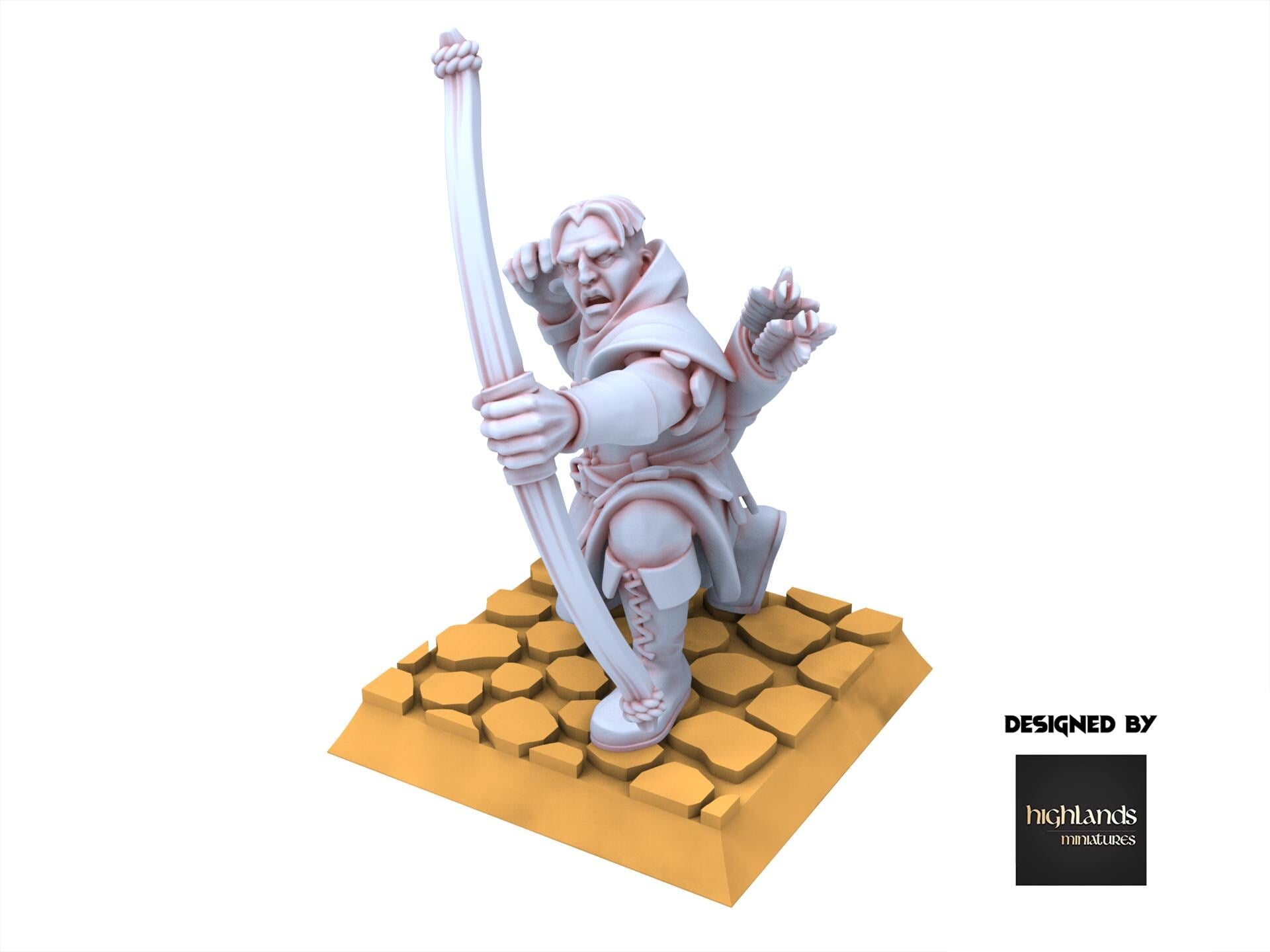 Arthurian Knights - Sherwood Archers & Heroes - Gallia - Highlands Miniatures