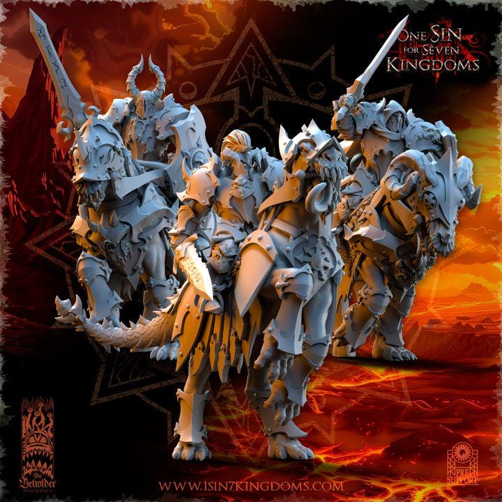Fantasy Chaos - Knights Ascended - Realms of Mayhem - Beholder Miniature