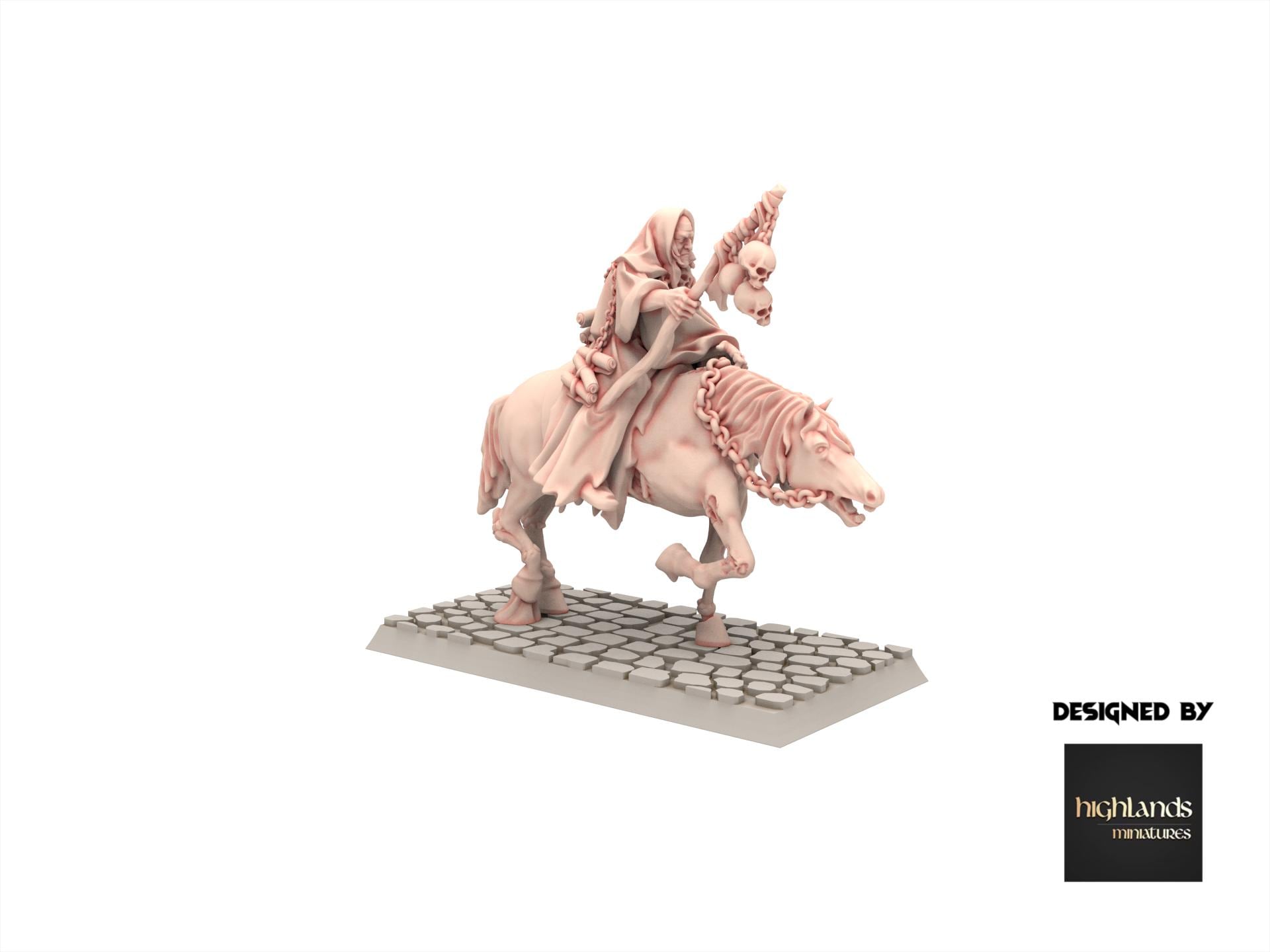 Undead - Necromancer V2 - Transilvanya - Highlands Miniatures