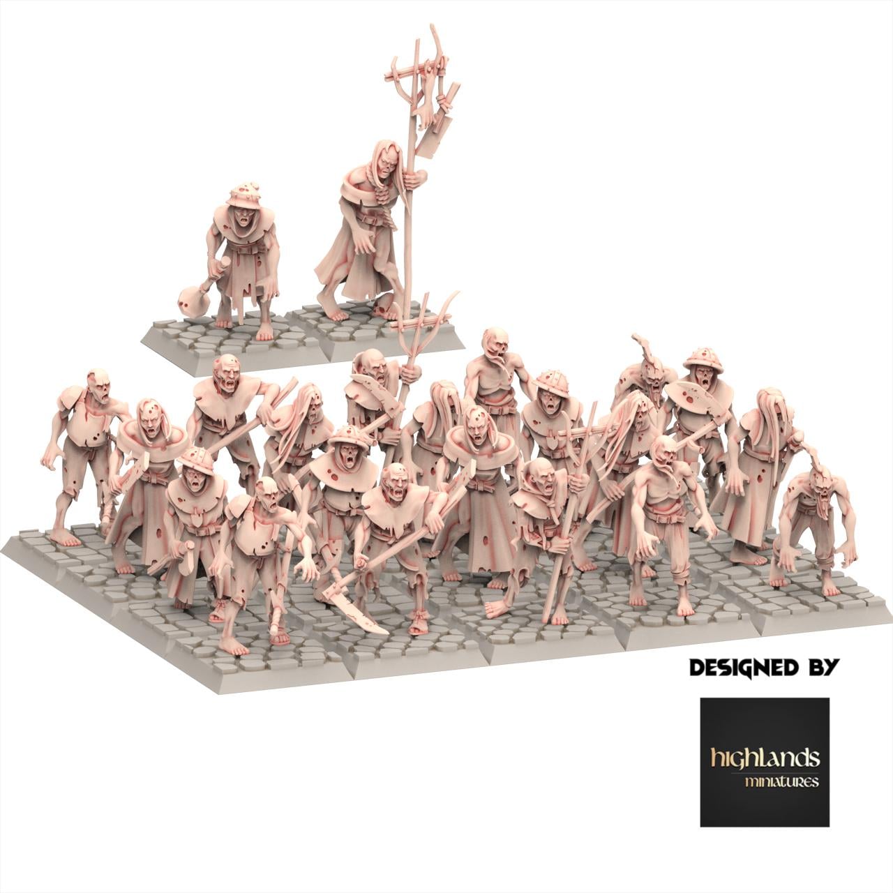 Undead - Zombies - Transilvanya - Highlands Miniatures