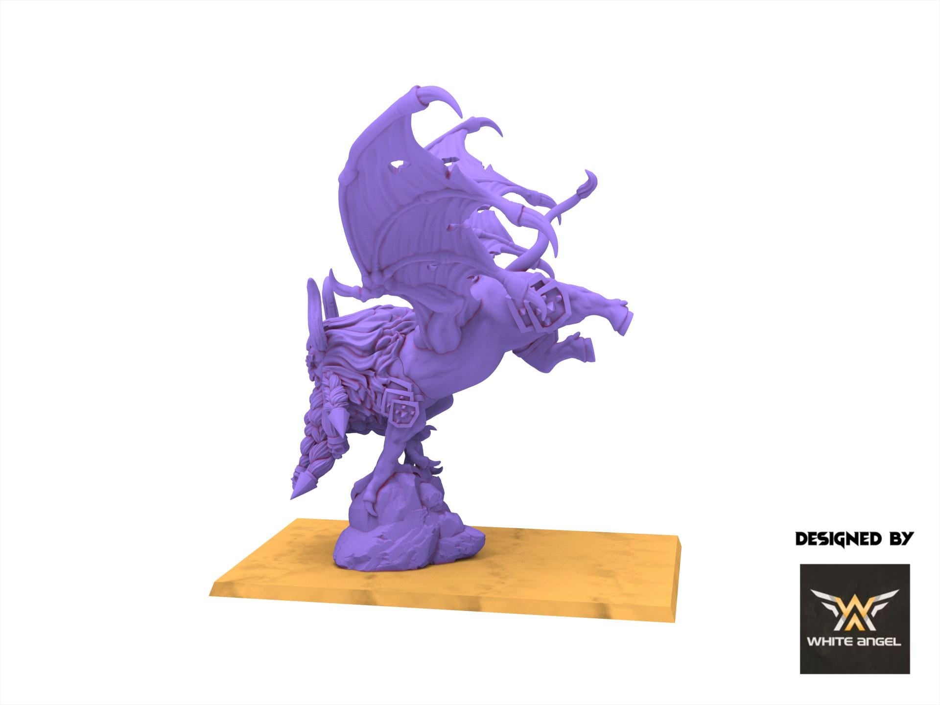 Chaos Dwarves - Infernal God - Infernal Dwarves - White Angel Miniatures