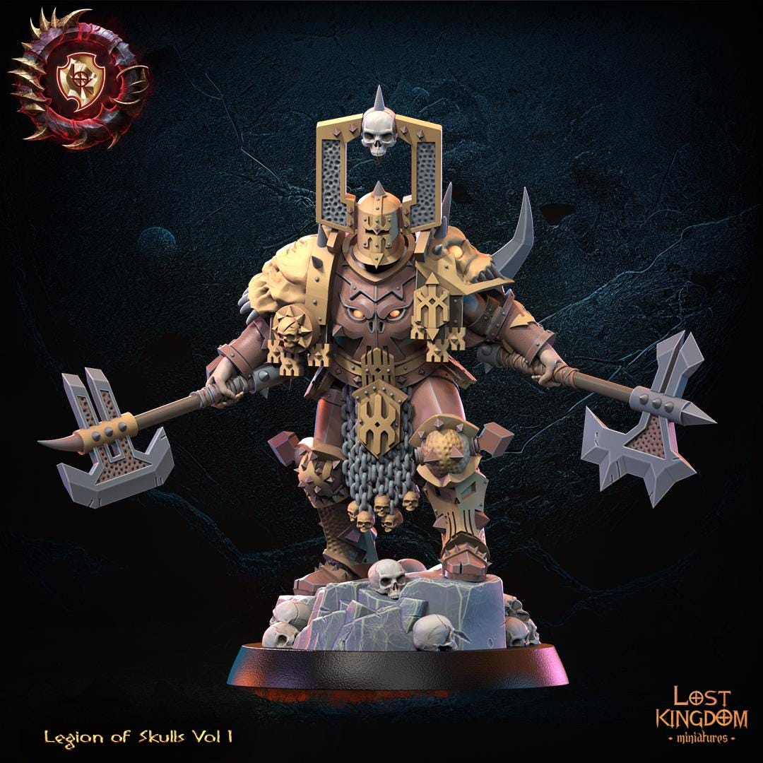 Fantasy Chaos - Blood God Champion - Lost Kingdom Miniatures