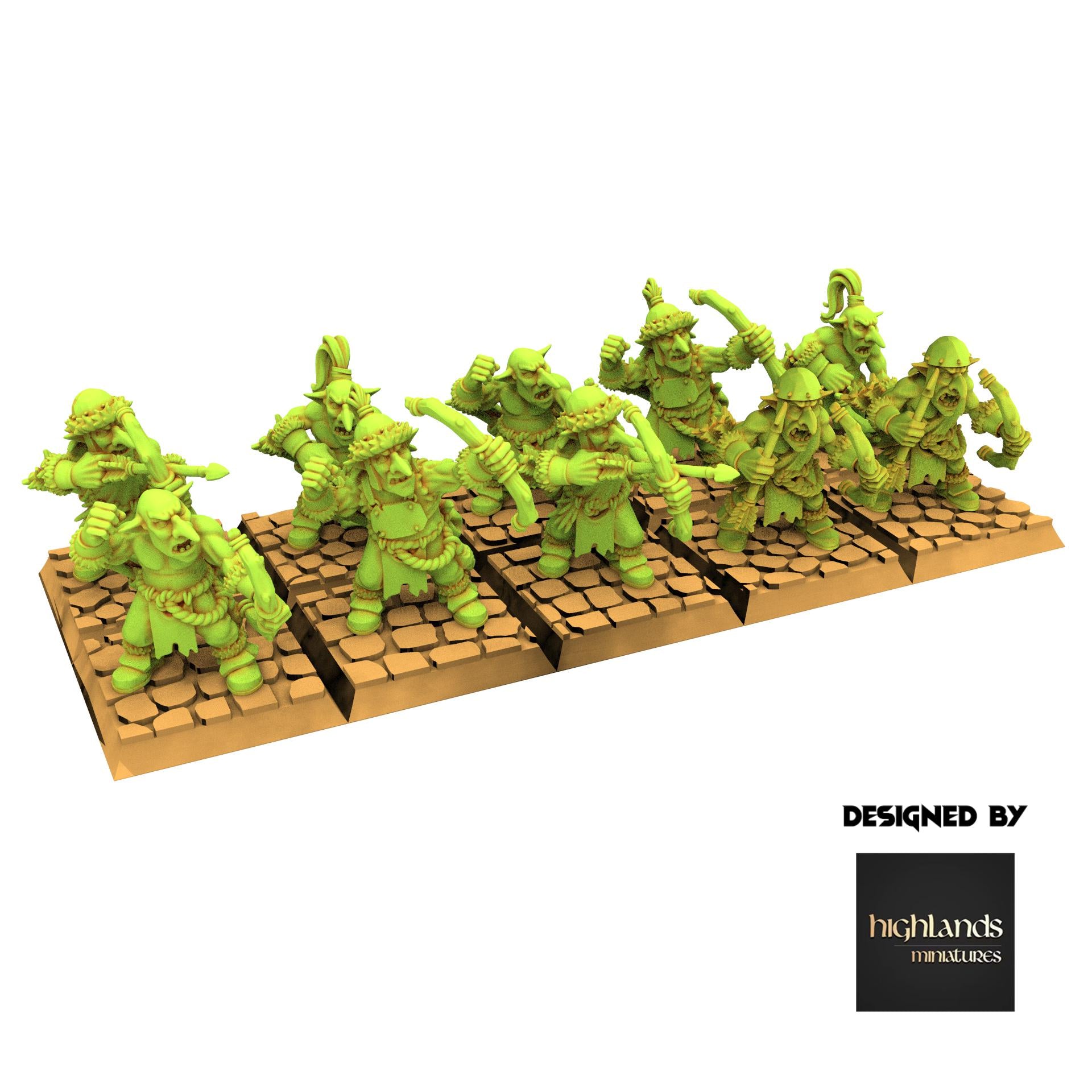 Orc & Goblin - Archer - Steppe Goblin - Highlands Miniature