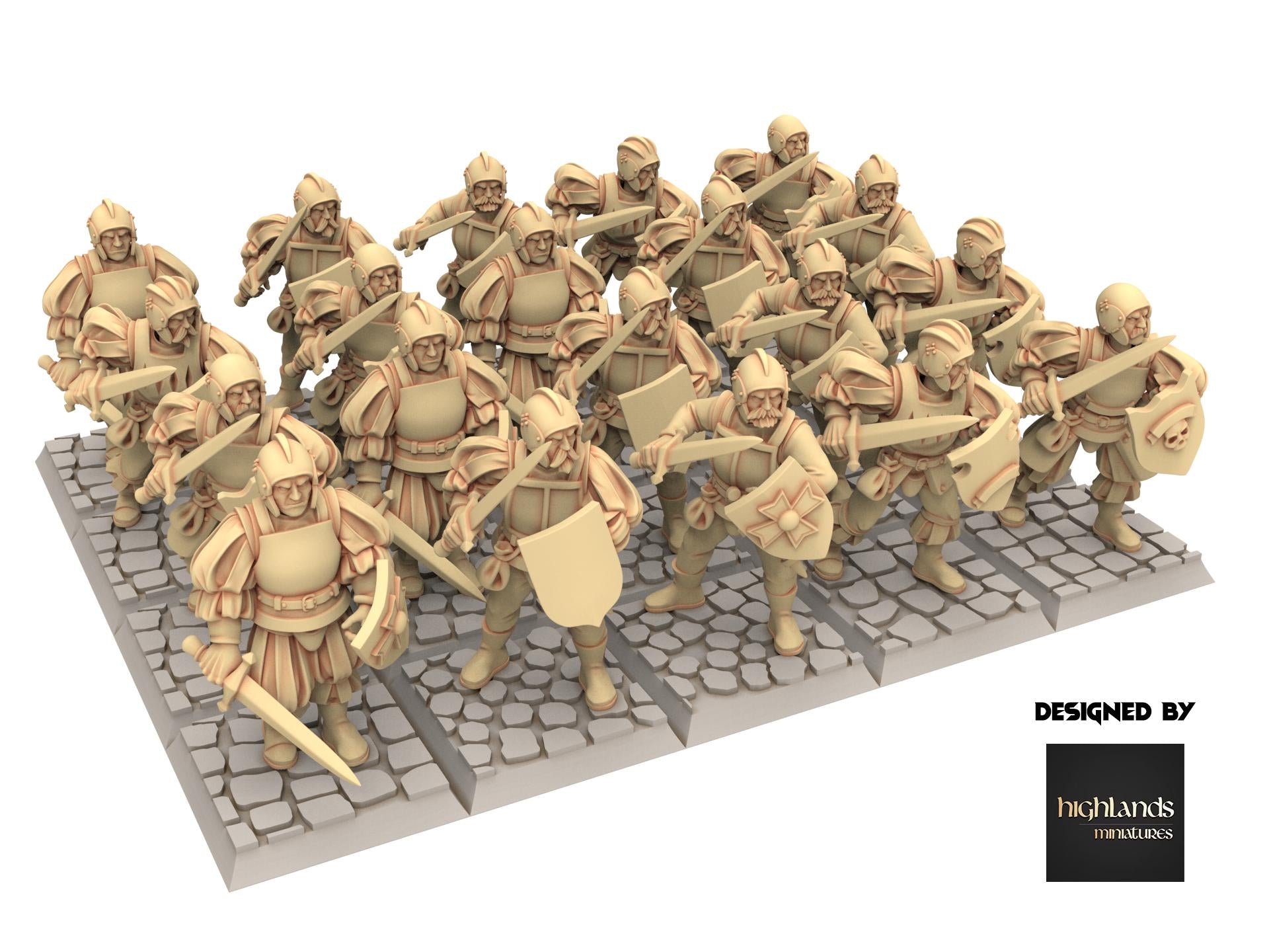 Imperial Fantasy - Swordmen - Sunland - Highlands Miniatures