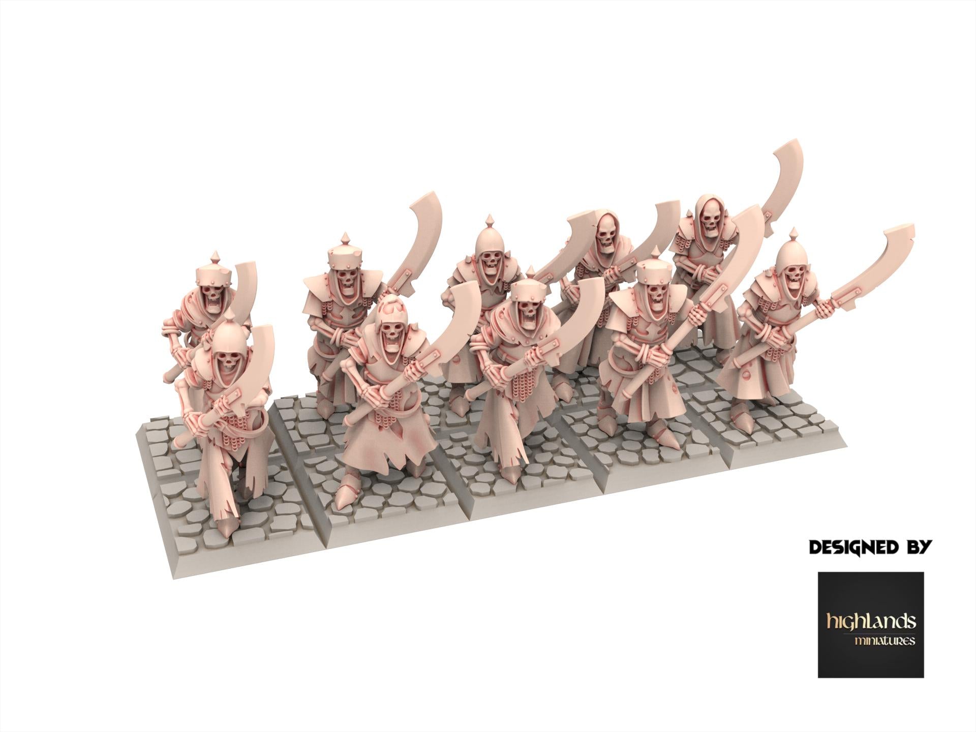 Undead - Skeletal Guard V1 - Transilvanya - Highlands Miniatures