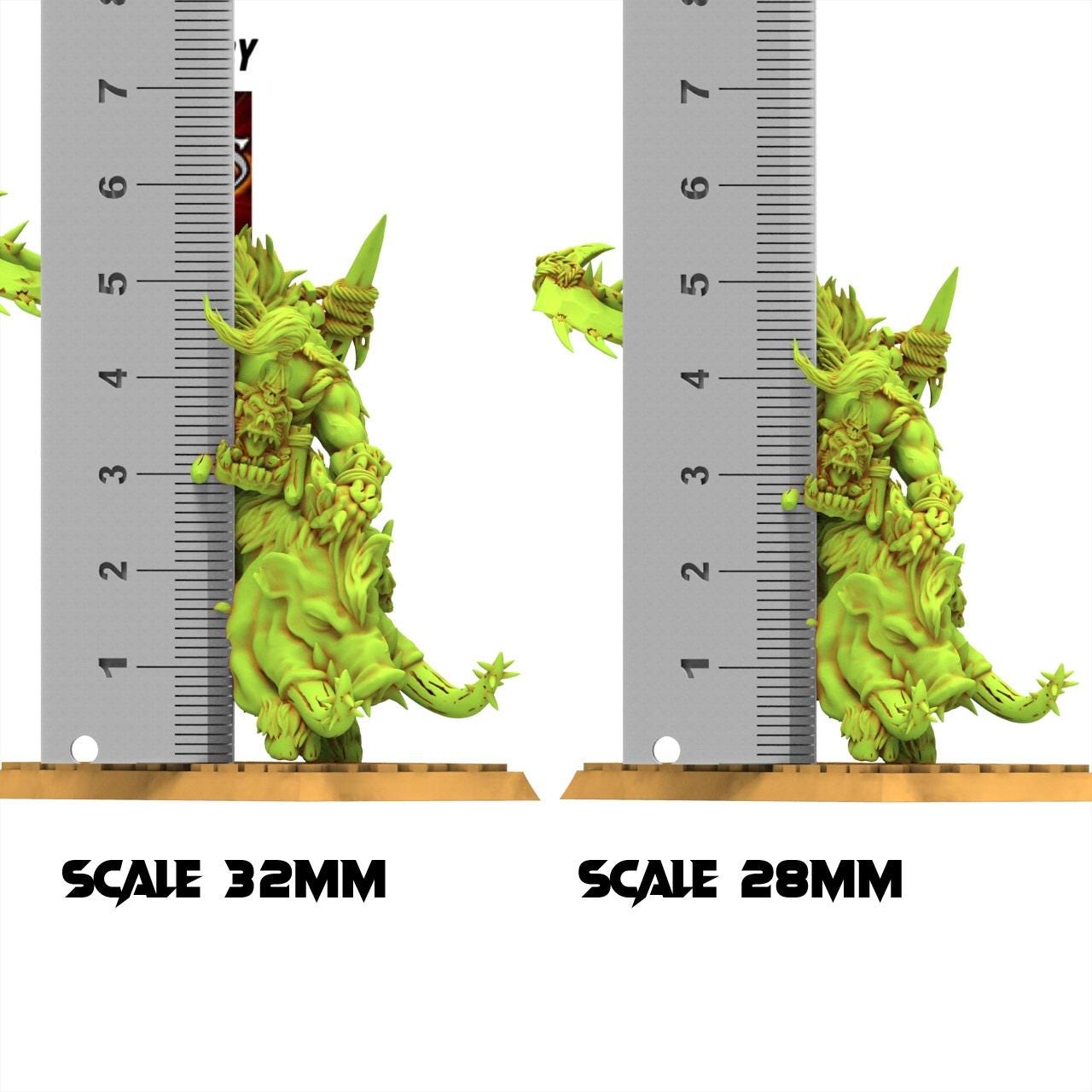Orc & Goblin - Savage Orcs Warlords - 28/32mm scale - Avatar of War