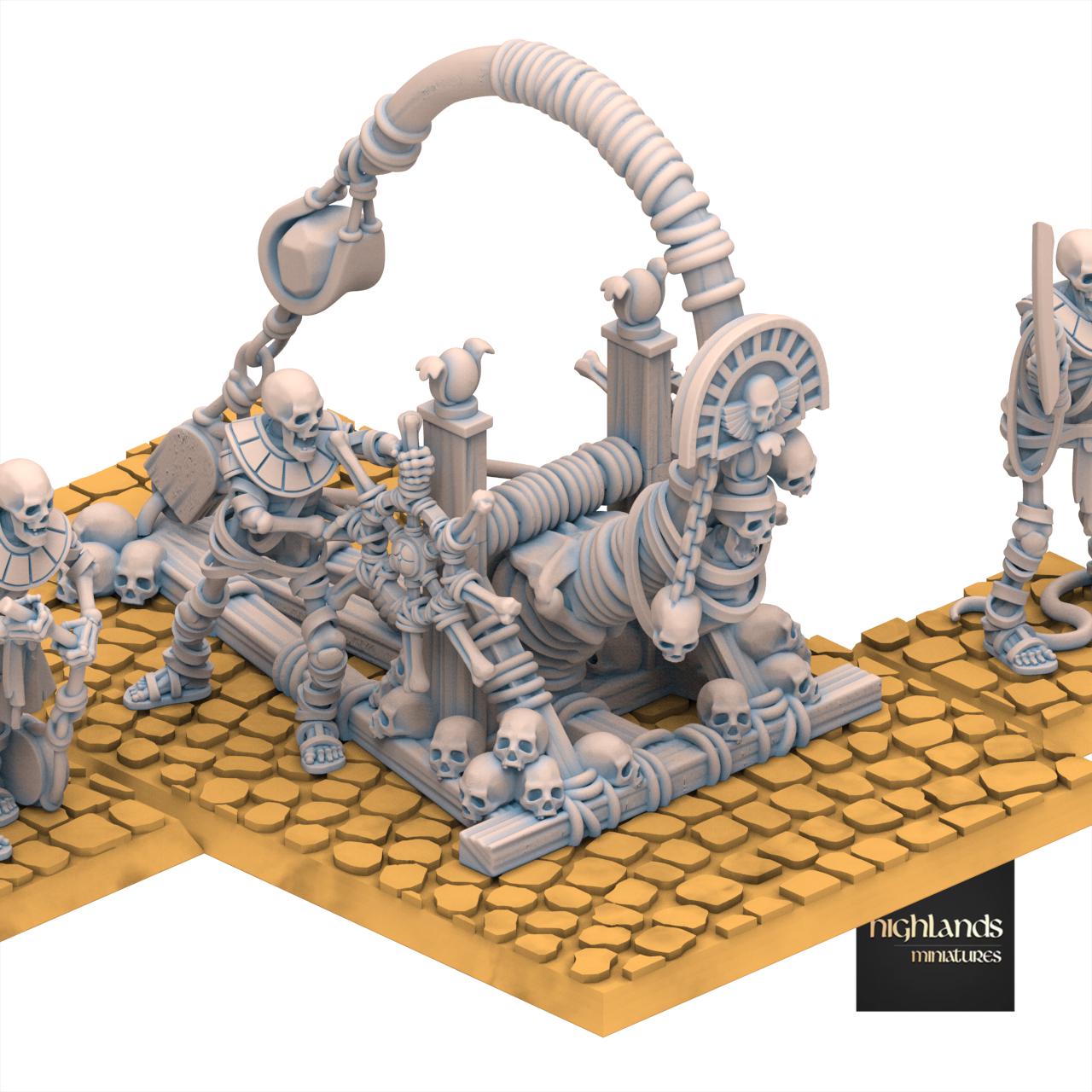Eternal Dynasties - Ancient Stonethrower - Eternal Dynasties - Highlands Miniatures