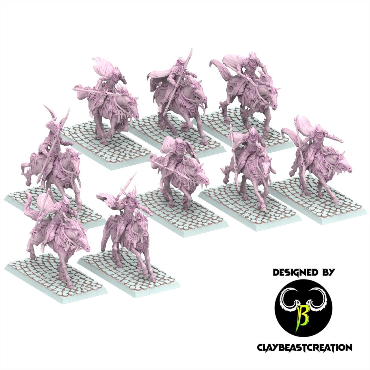 Dark Elves - Web Reavers - Cult of the Eight - ClayBeastCreation