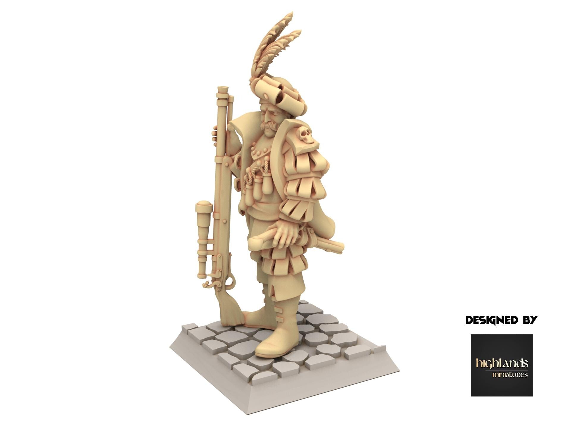 Imperial Fantasy - Otto Von Schrute - Sunland - Highlands Miniatures
