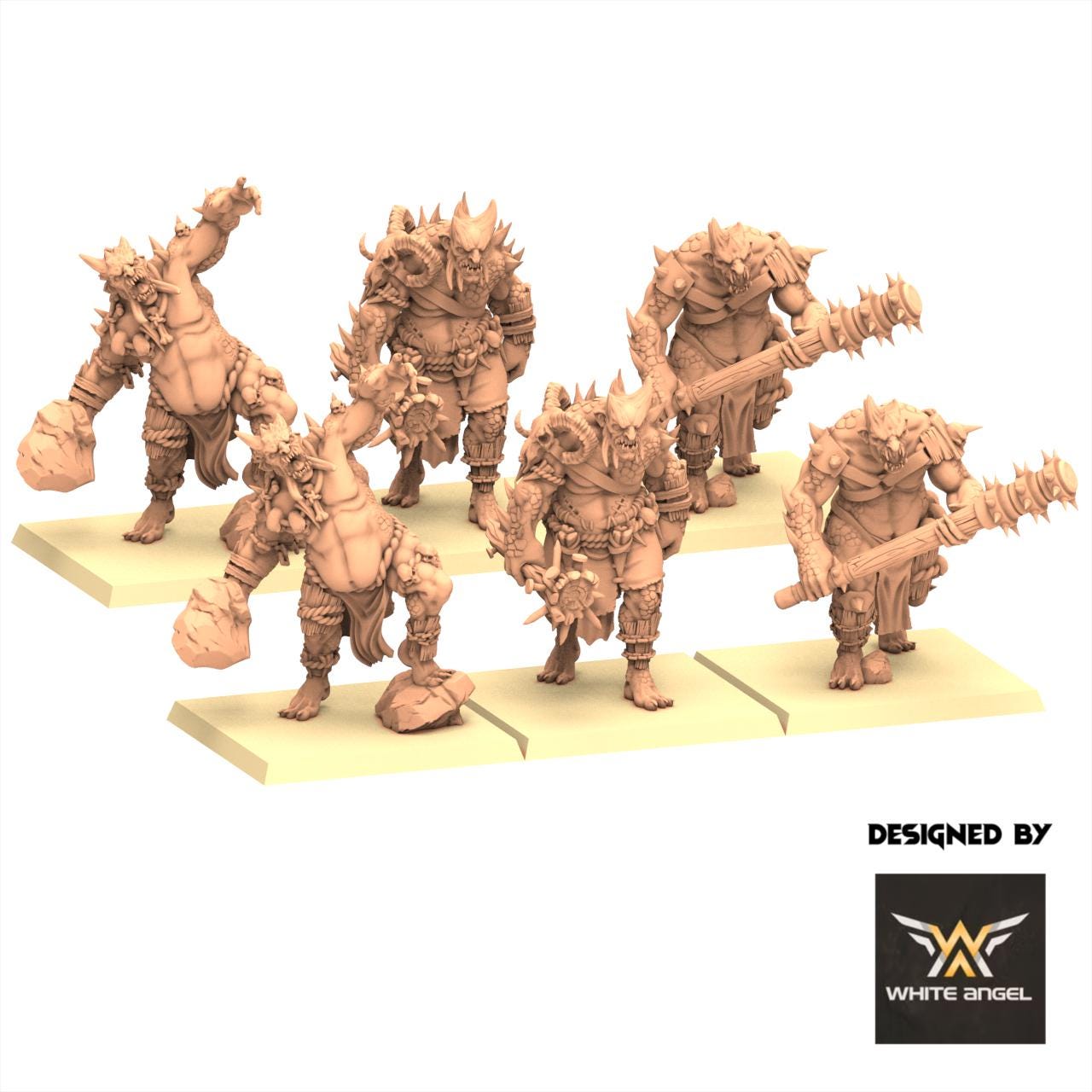 Beastmen - Infernal Troll - White Angel Miniatures