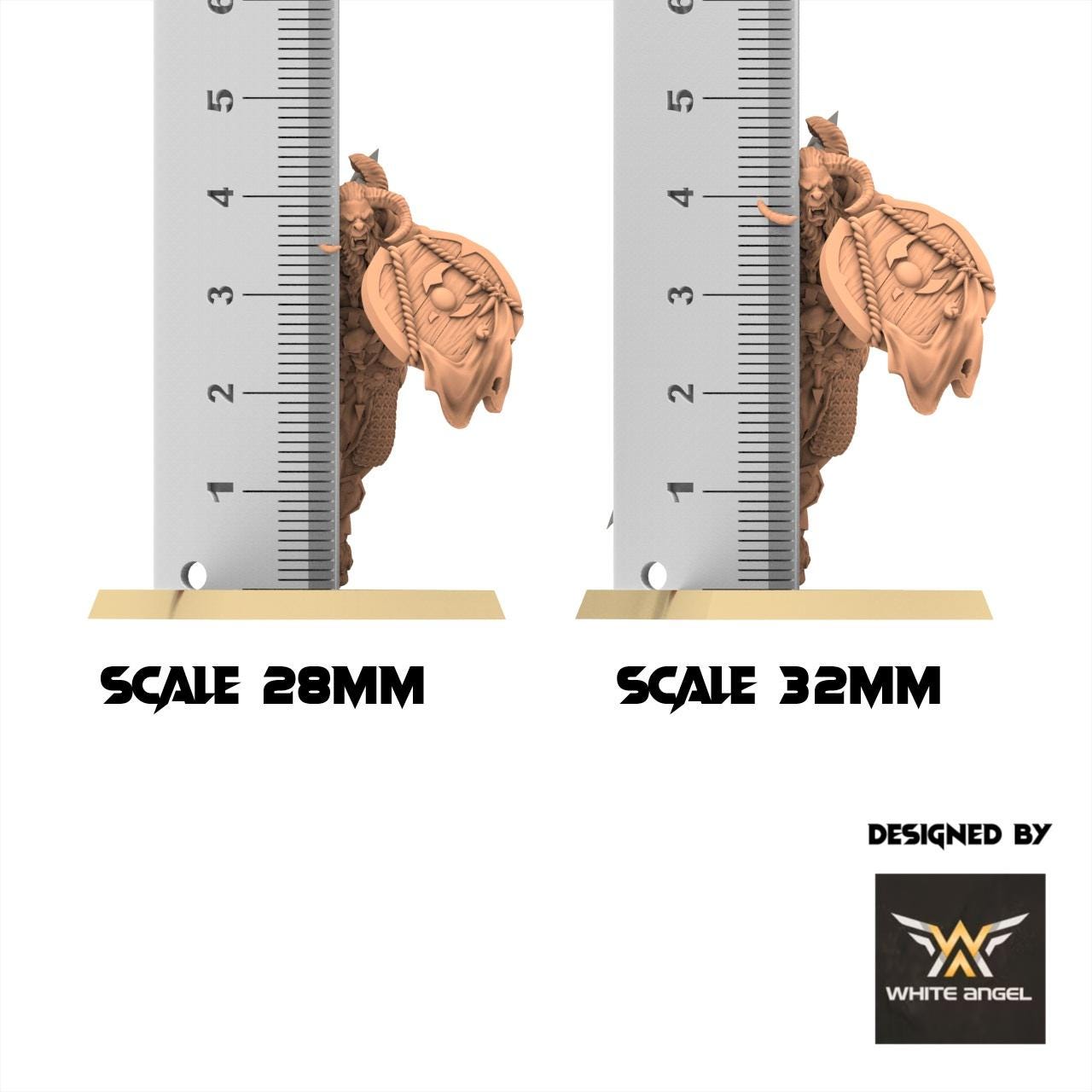 Beastmen - Beast Centaurs - White Angel Miniatures