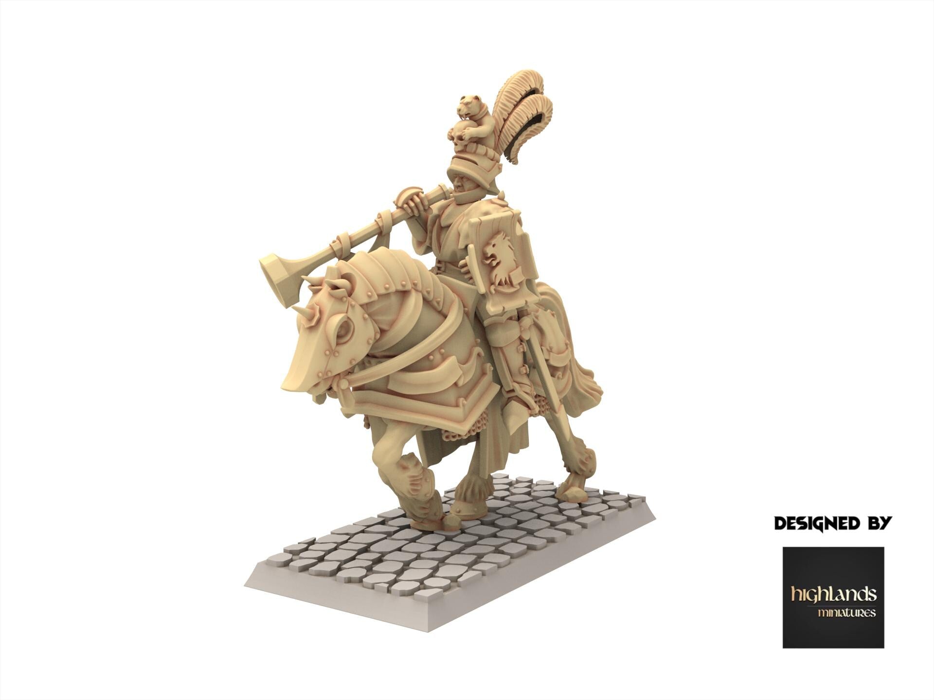 Imperial Fantasy - Fierce Claw Knight - Sunland - Highlands Miniatures