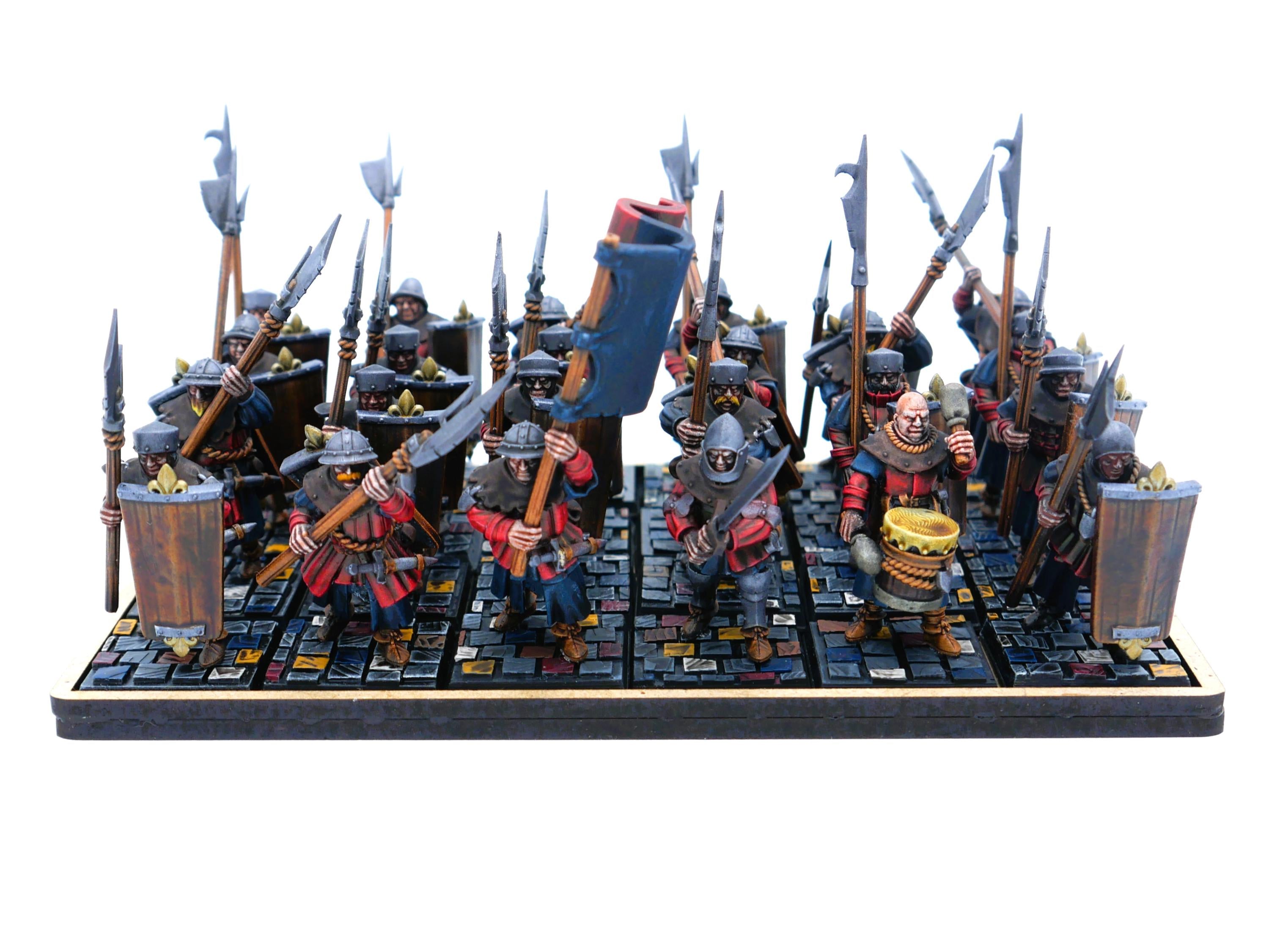 Arthurian Knights - Men at Arms - Gallia - Highlands Miniatures