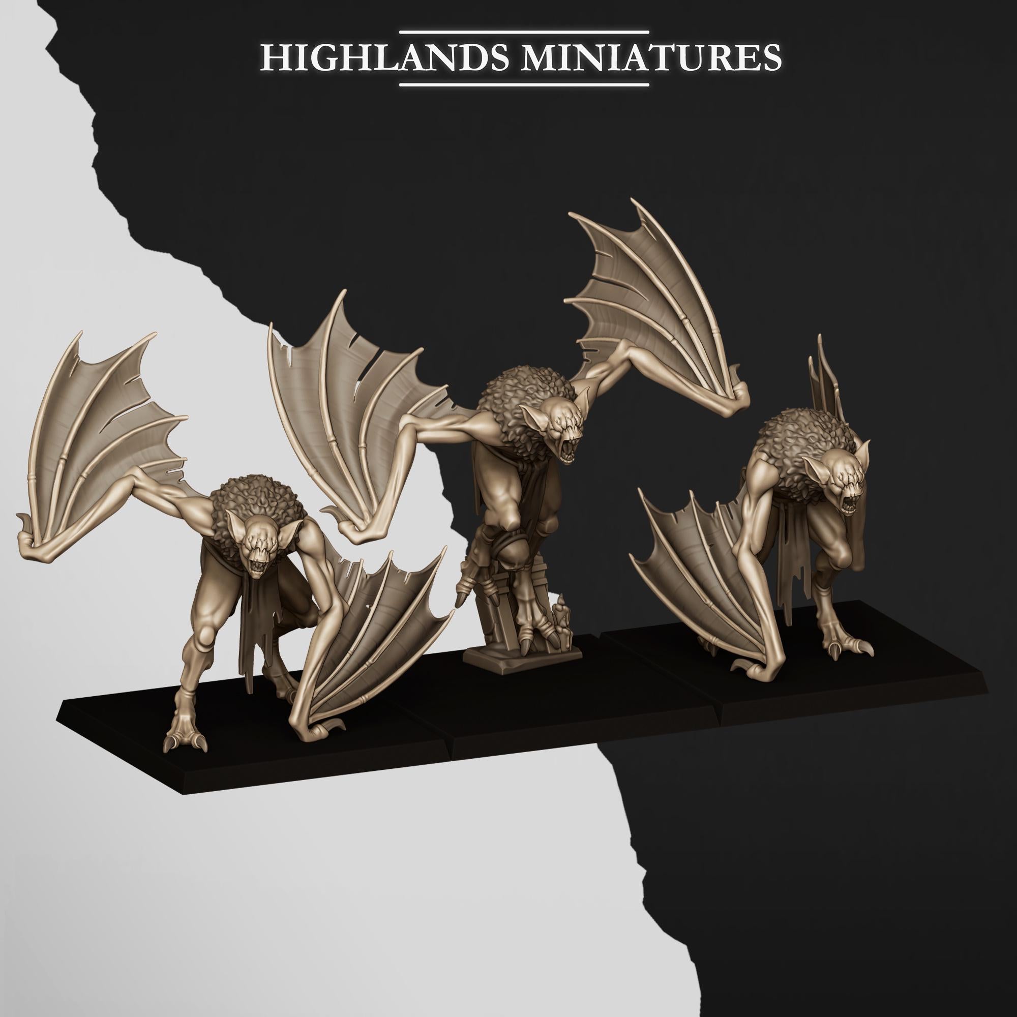 Undead - Crypt Bat - Transilvanya - Highlands Miniatures