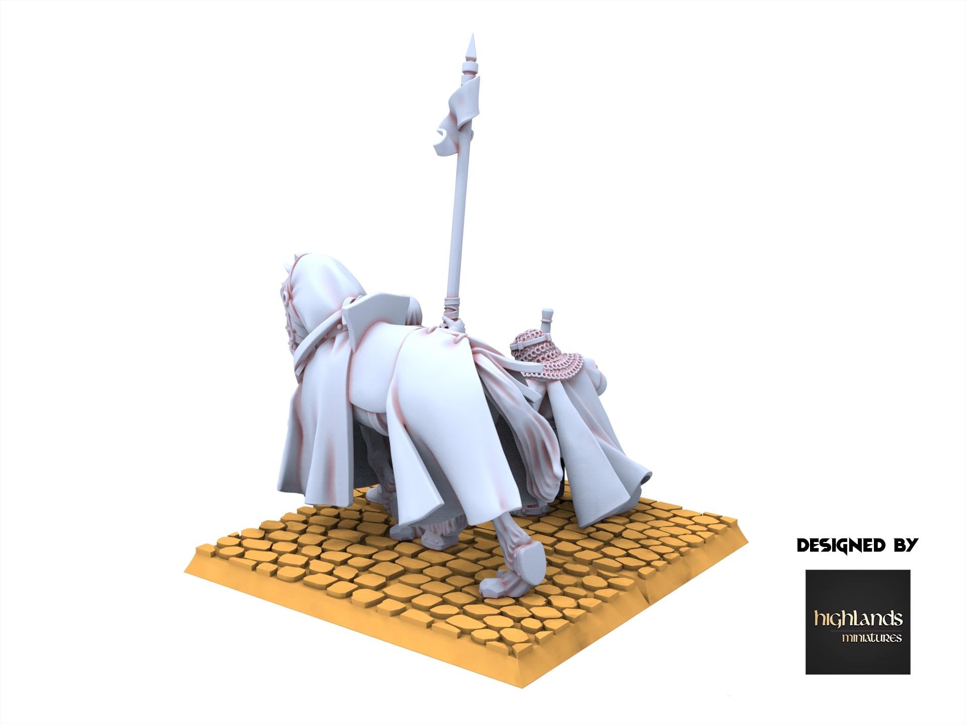 Arthurian Knights - Praying Knight - Gallia - Highlands Miniatures