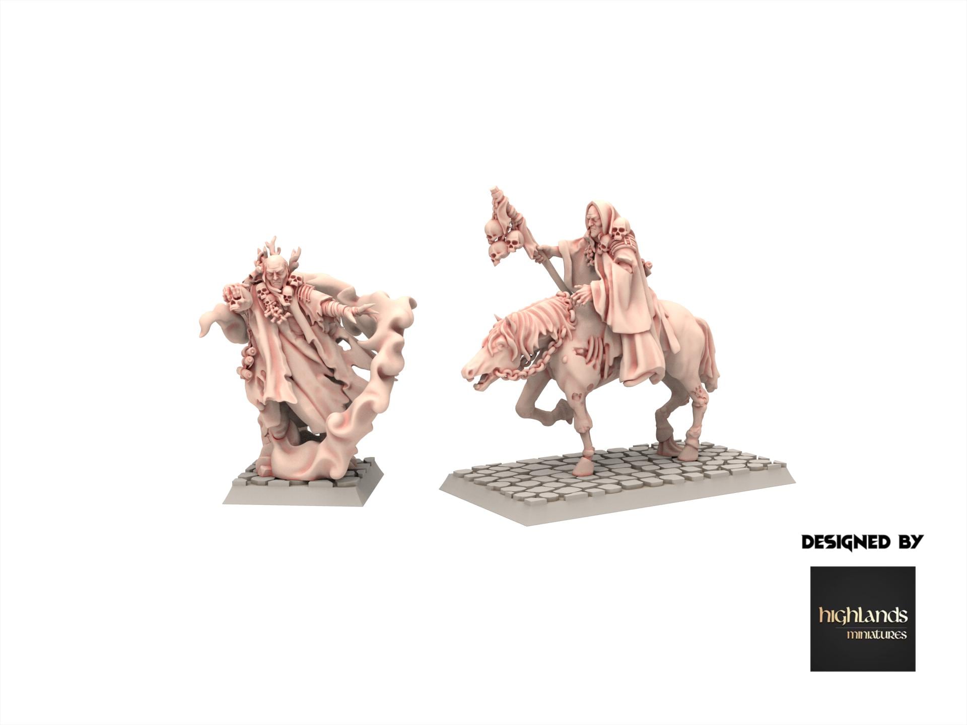 Undead - Necromancer V2 - Transilvanya - Highlands Miniatures