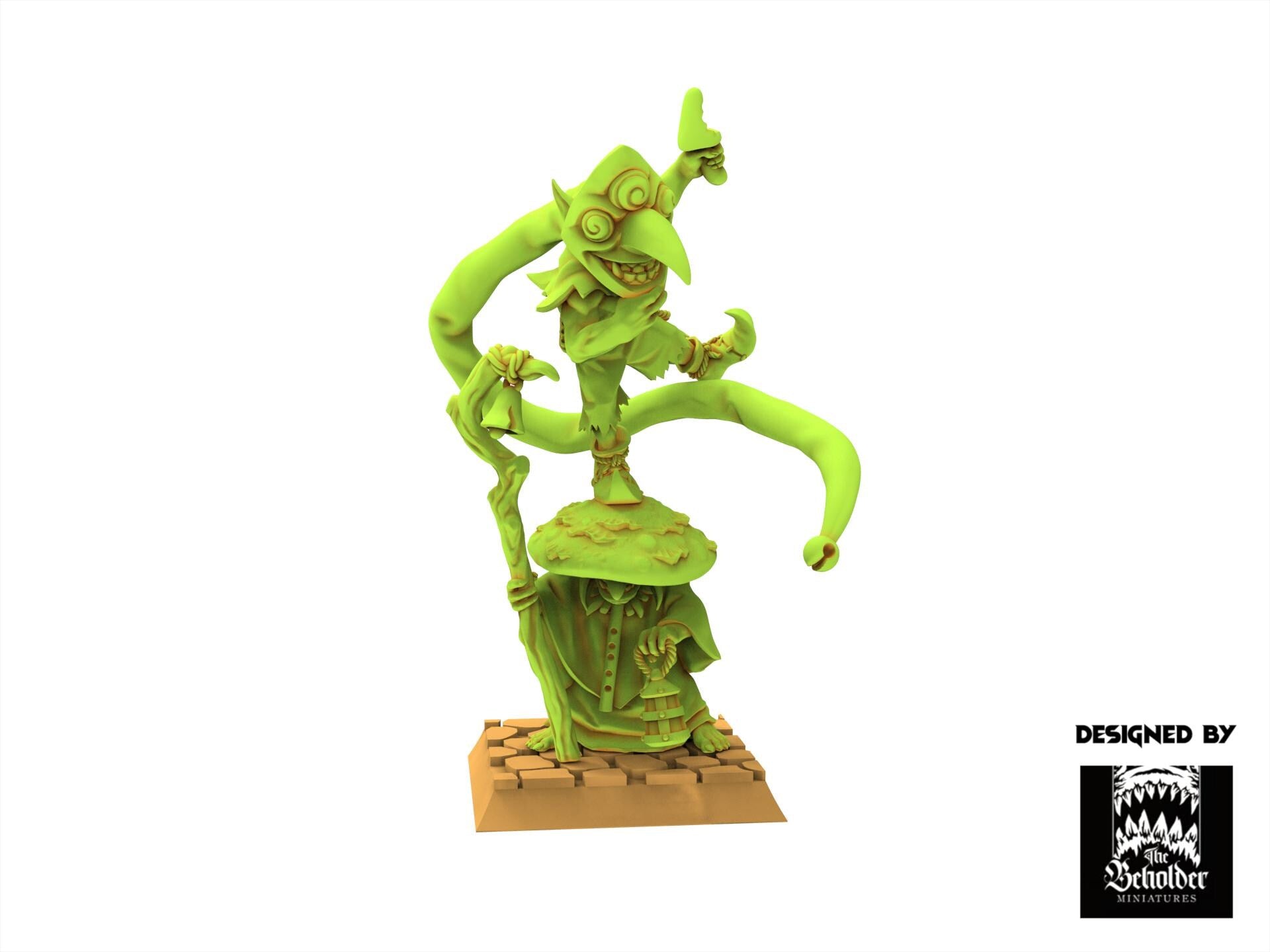 Orc & Goblin - Mushroom Eaters - The Black horde - The Beholder Miniatures
