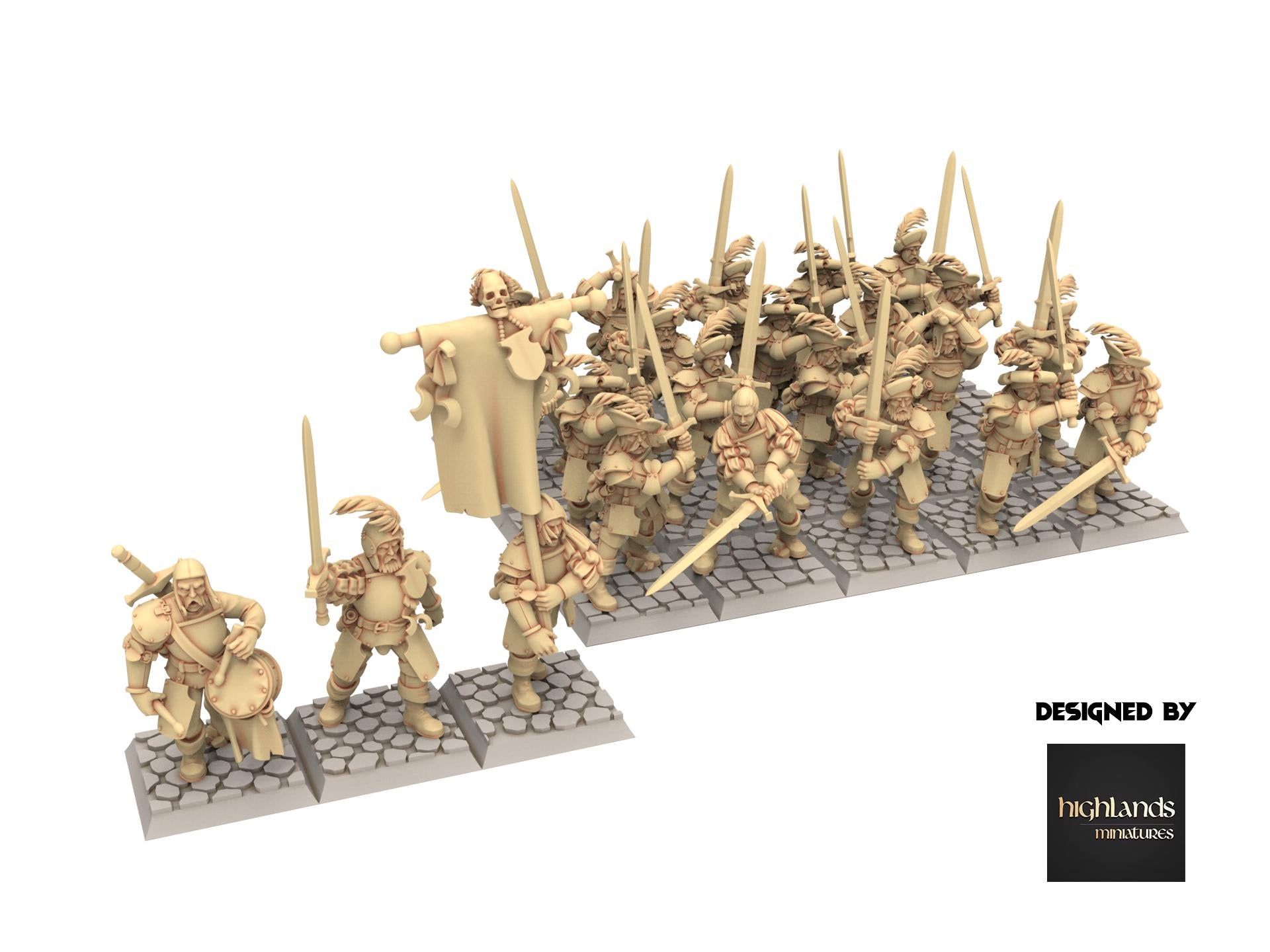 Imperial Fantasy - Landsknechts - Sunland - Highlands Miniatures
