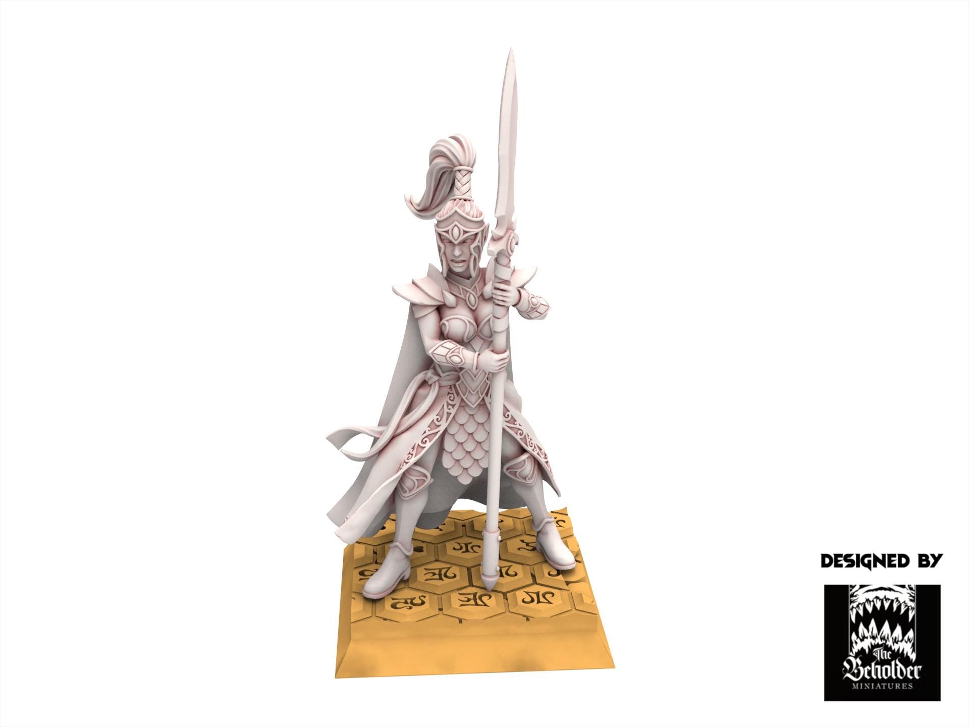 Hight Elves - Sisterhood Praetorians - Silvermoor - The Beholder Miniatures