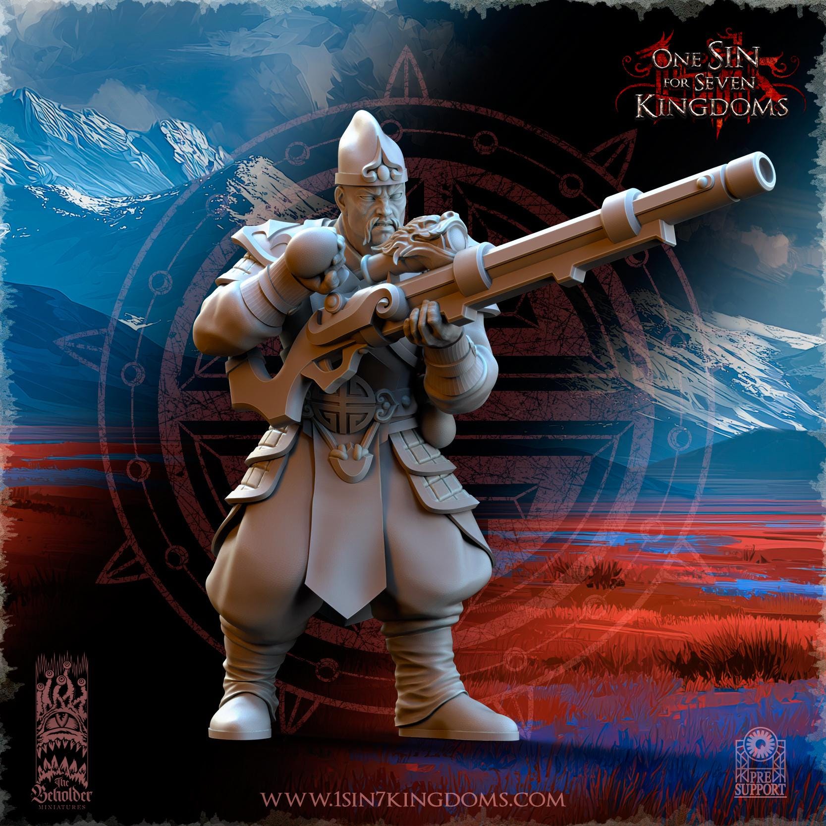 East Empire - Eternal Ship - Astarii Dynasty - 28&32mm - The Beholder Miniatures