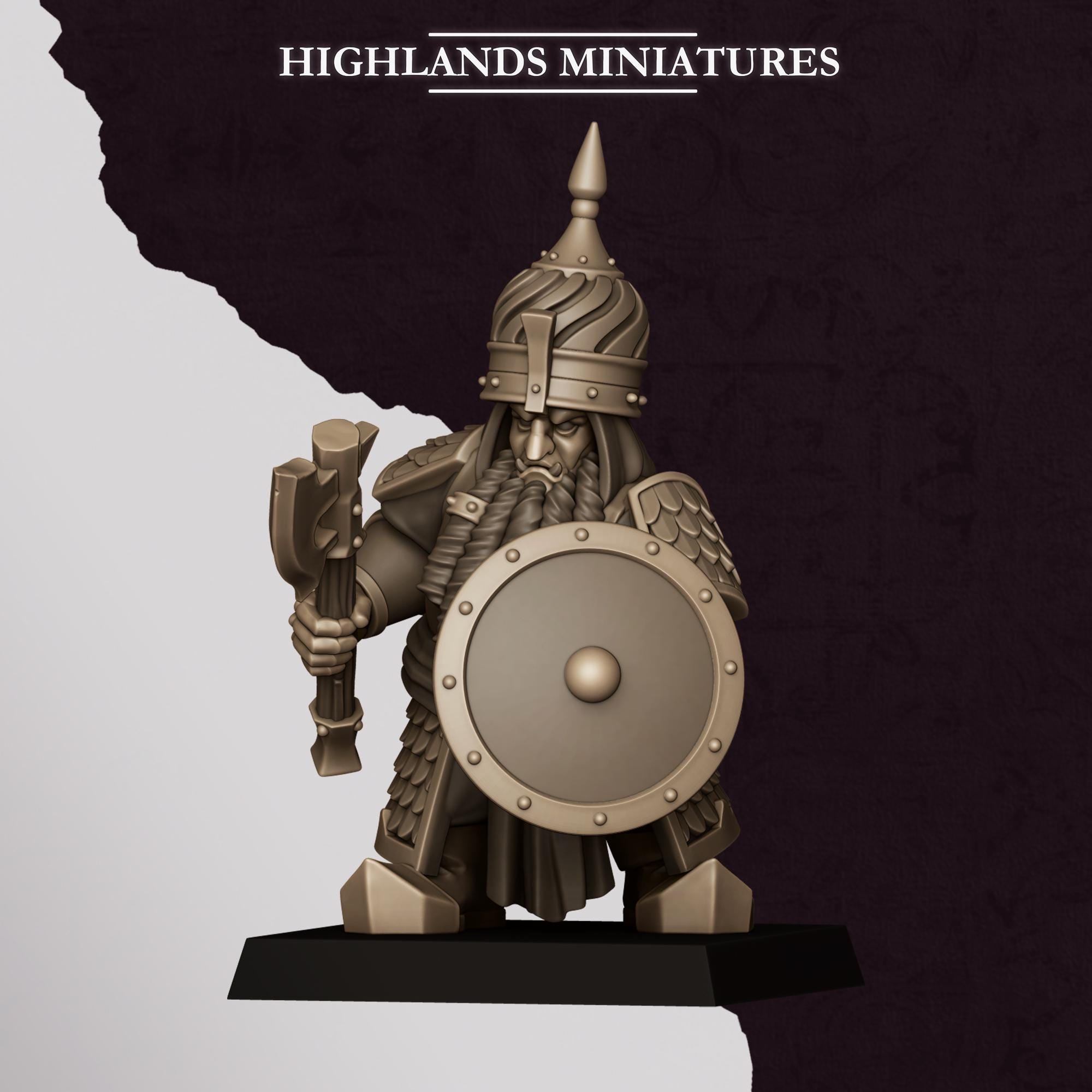 Chaos Dwarves - Warriors - Sons of Marduk - Highlands Miniatures