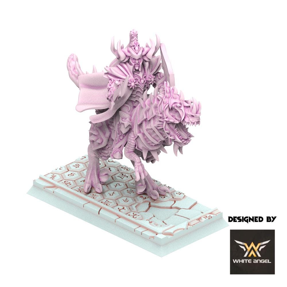 Dark Elves - Dark Emperor Raptor - Slaves of Darkness - White Angel Miniatures