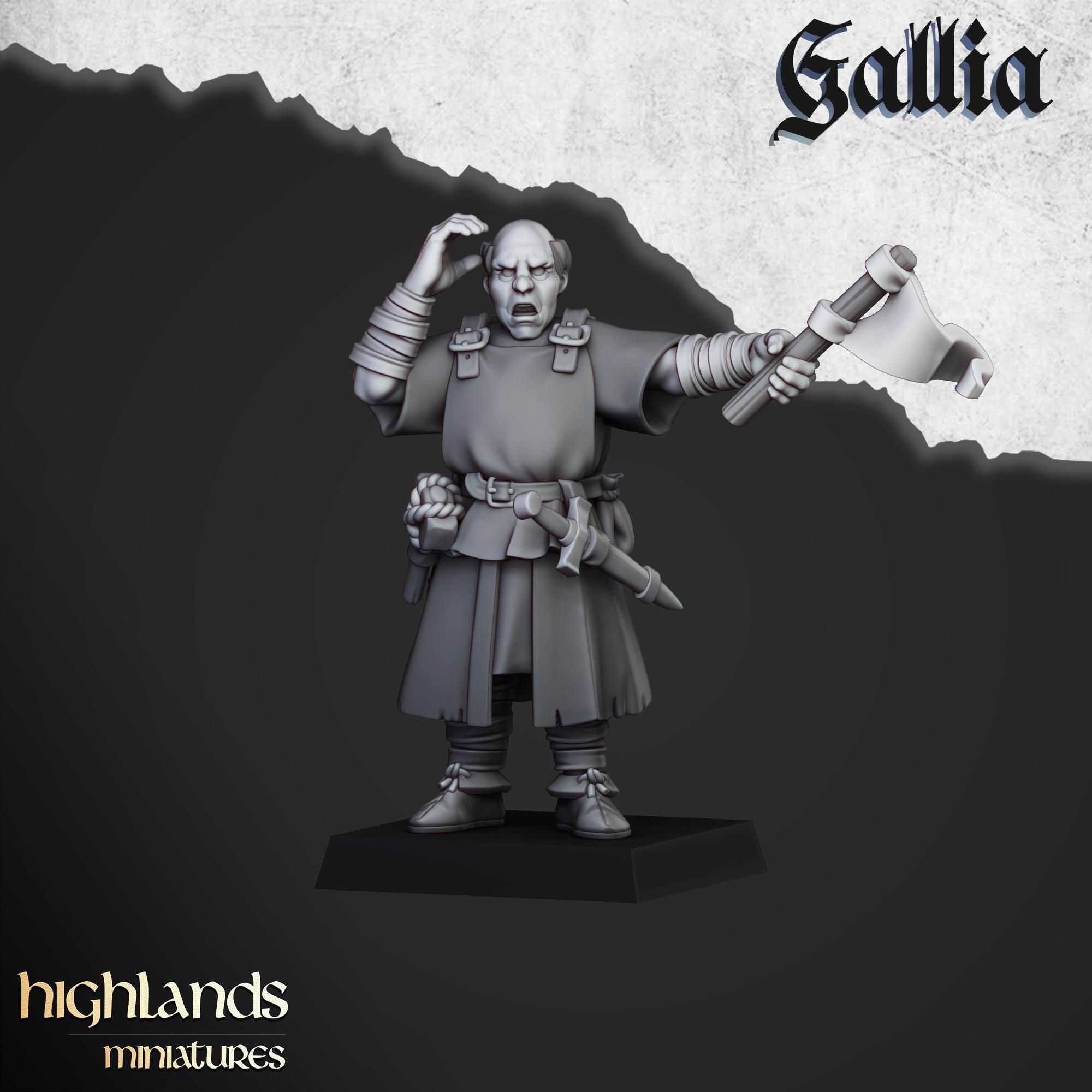 Arthurian Knights - Trebuchet - Gallia - Highlands Miniatures