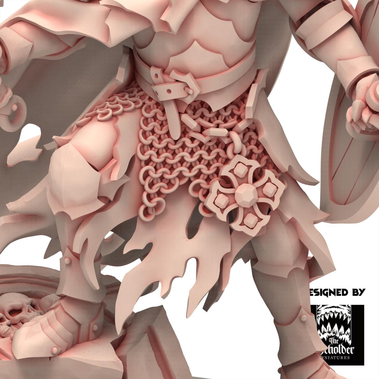 Undead 32/28mm - Maeldar, the Lich King - Undying Legions - The Beholder Miniatures