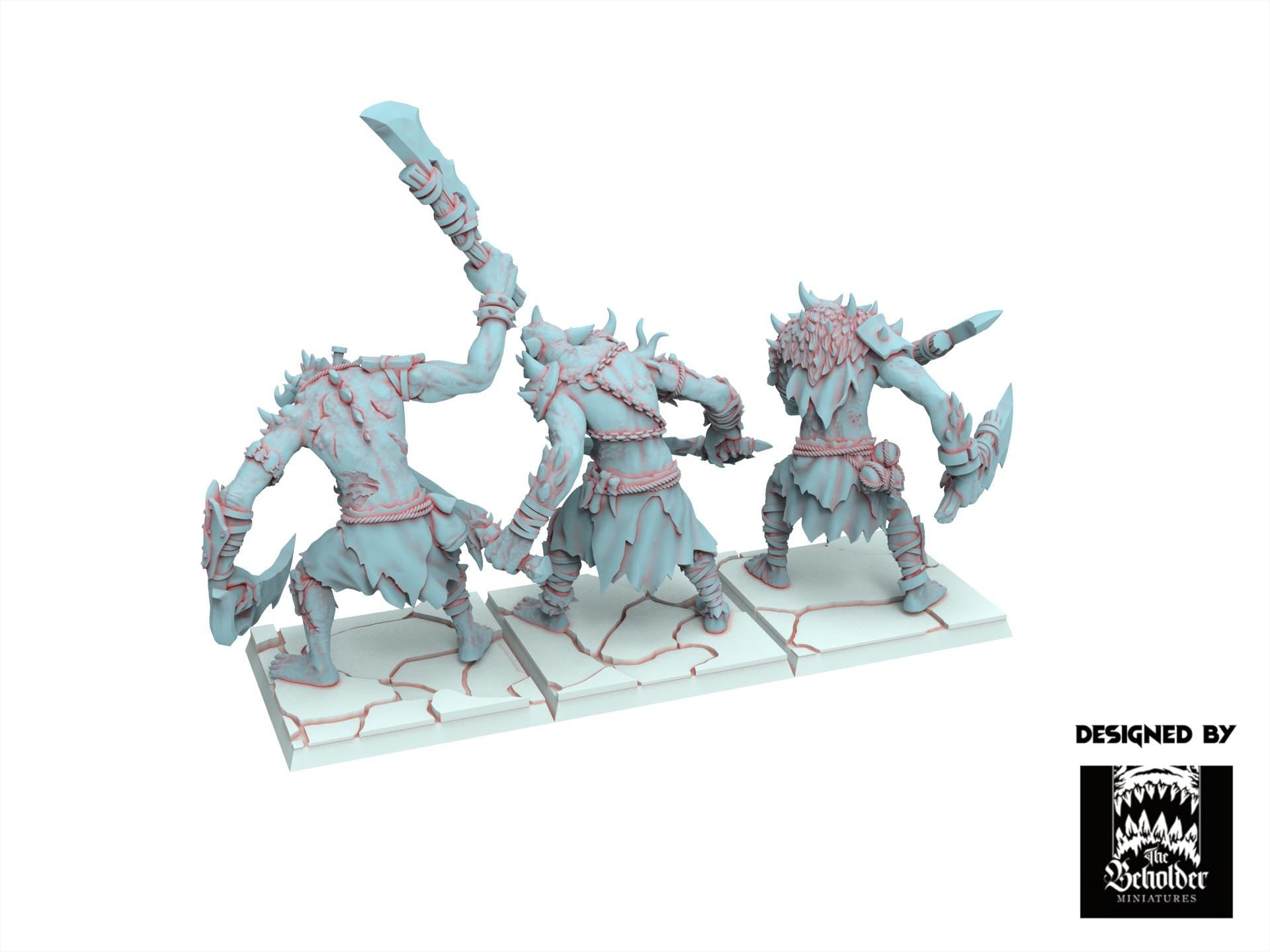 Fantasy Chaos - Trolls - Realms of Mayhem - Beholder Miniature