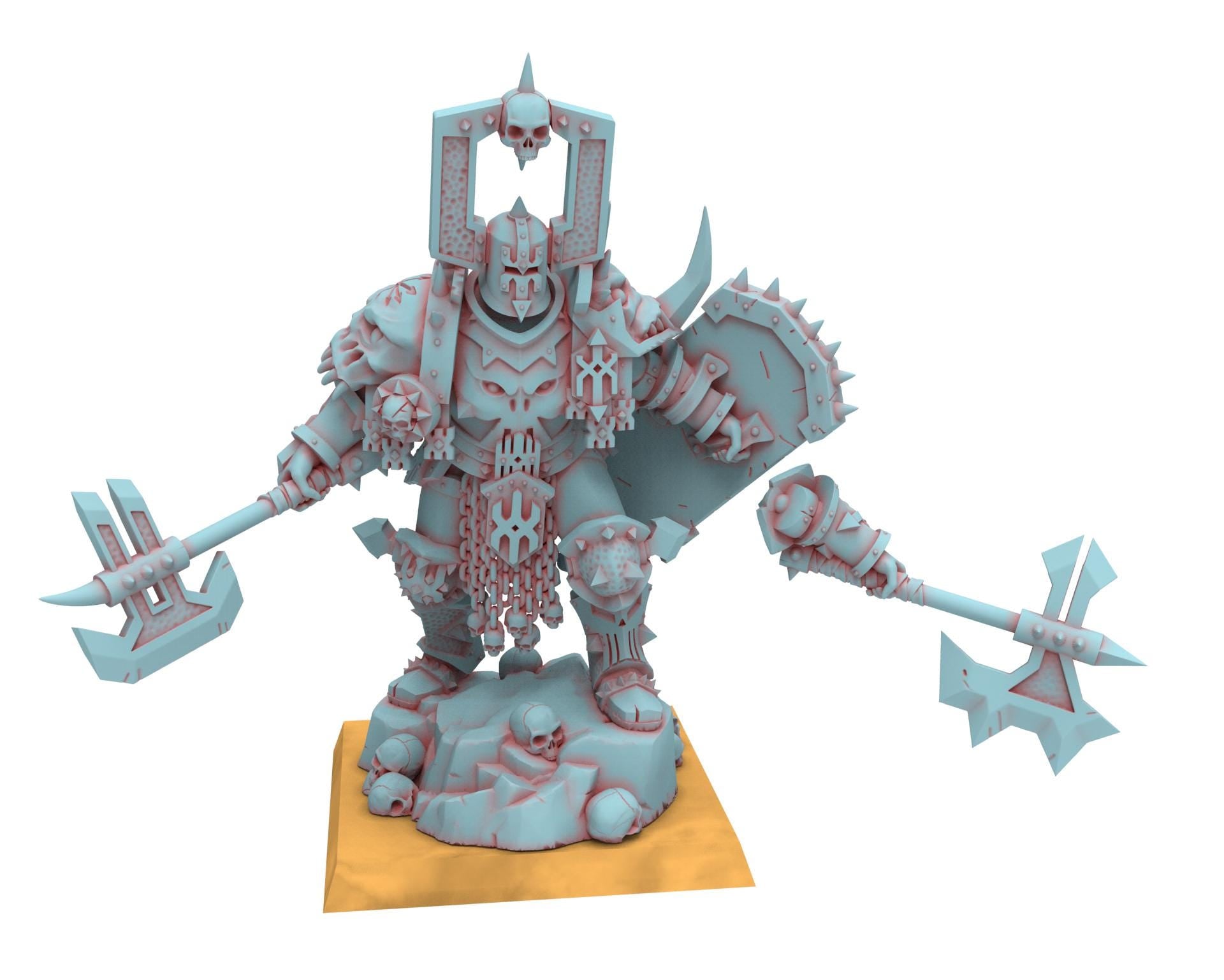 Fantasy Chaos - Blood God Champion - Lost Kingdom Miniatures