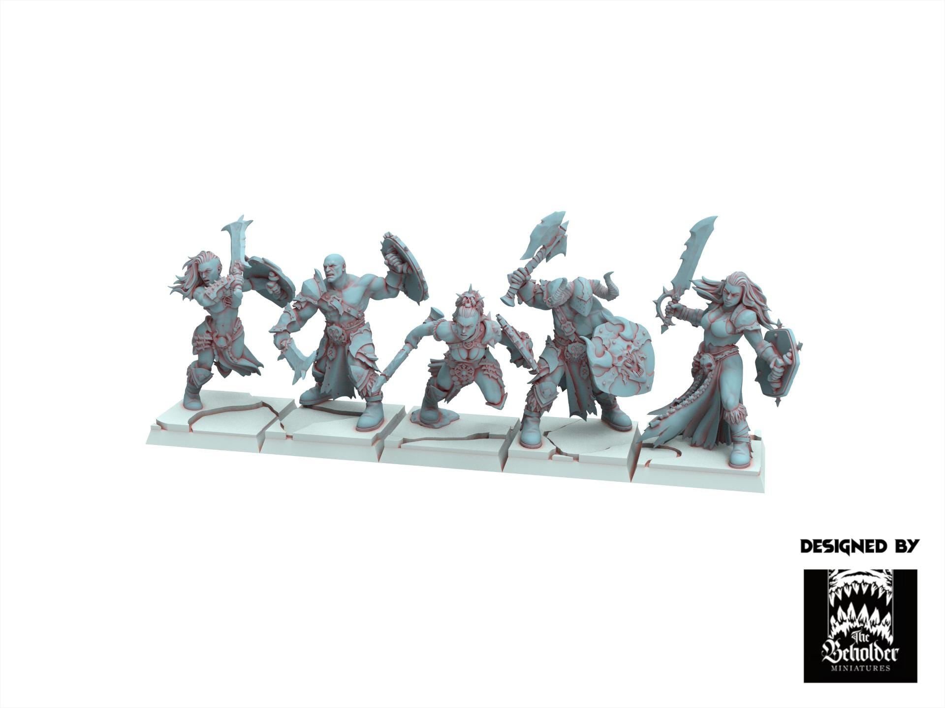 Fantasy Chaos - Barbarians 32mm - Realms of Mayhem - Beholder Miniature