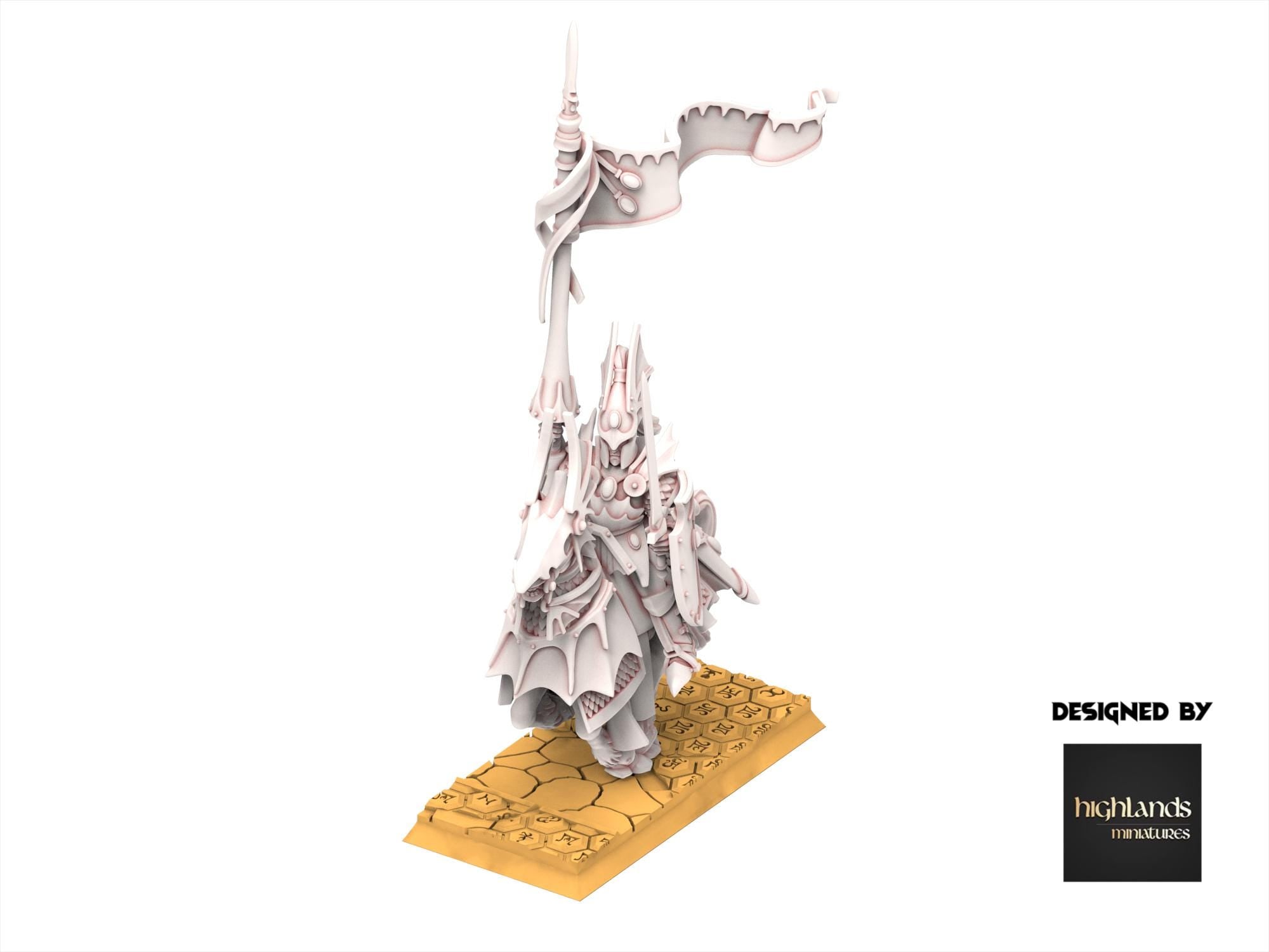 Hight Elves - Mounted Dragons - Aegean - Highlands Miniatures