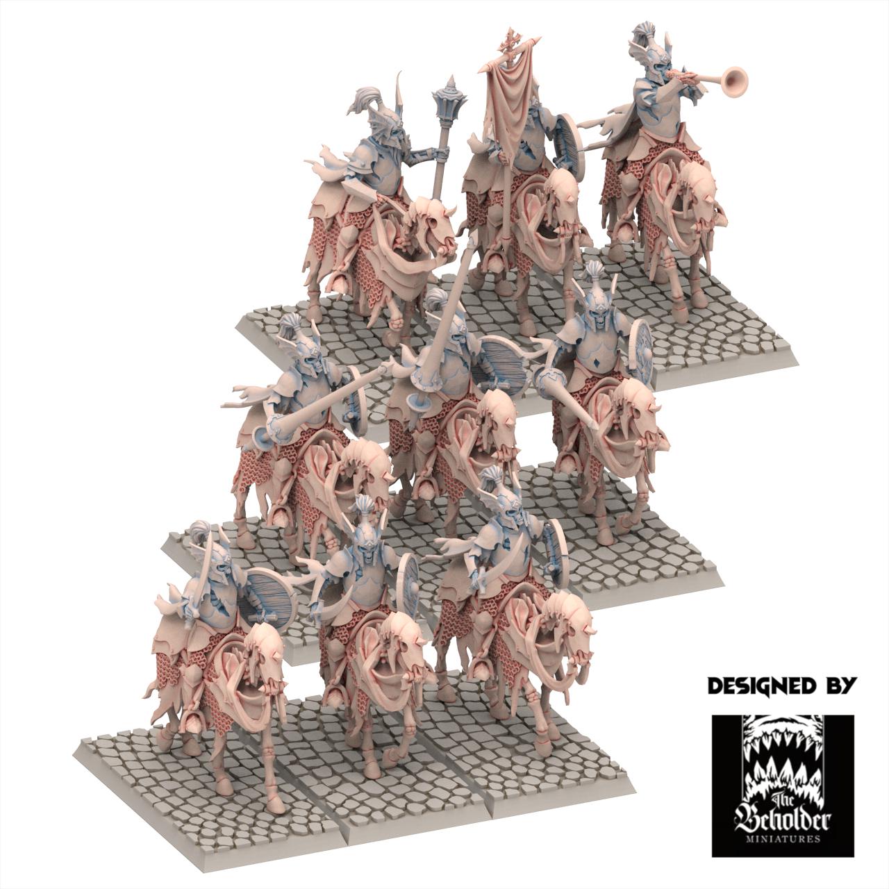 Undead 32/28mm - Grave Knights - Undying Legions - The Beholder Miniatures