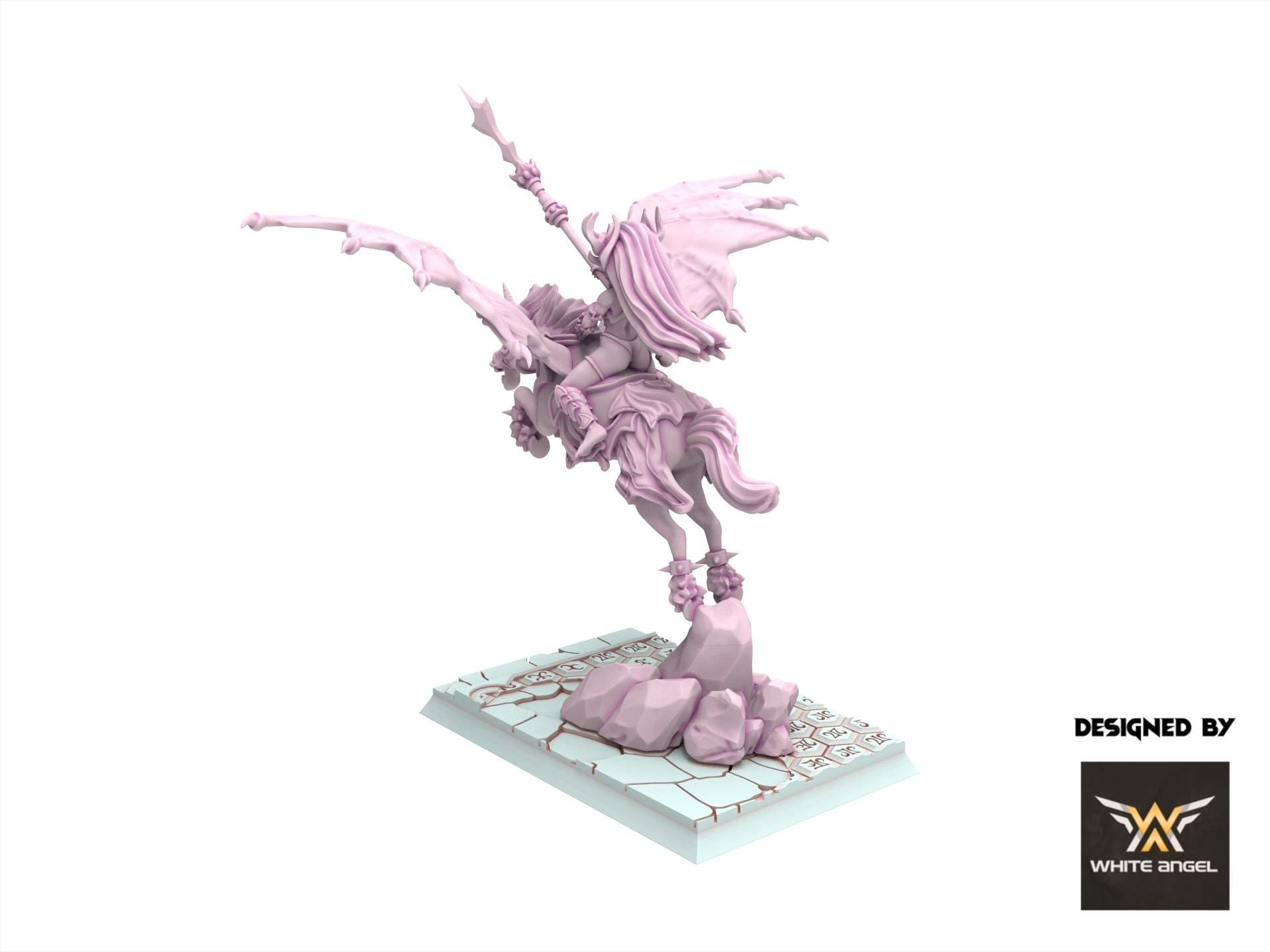 Dark Elves - Mother of Darkness - Slaves of Darkness - White Angel Miniatures