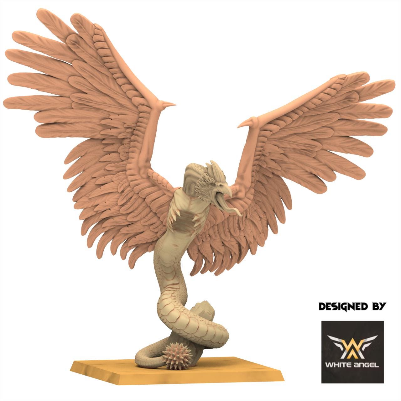 Beastmen - Beast Bird Thing - White Angel Miniatures