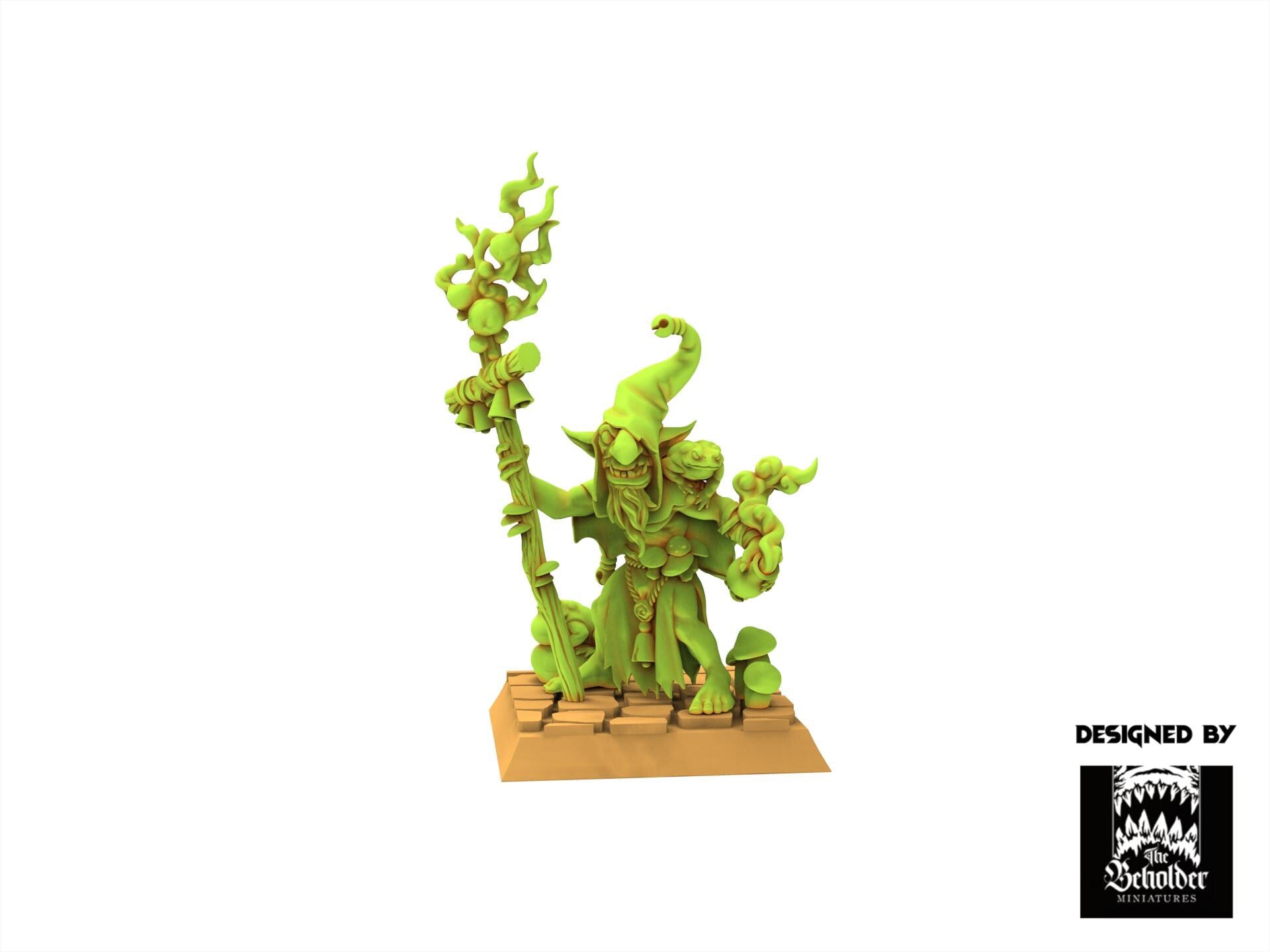 Orc & Goblin - Mushroom Eaters - The Black horde - The Beholder Miniatures
