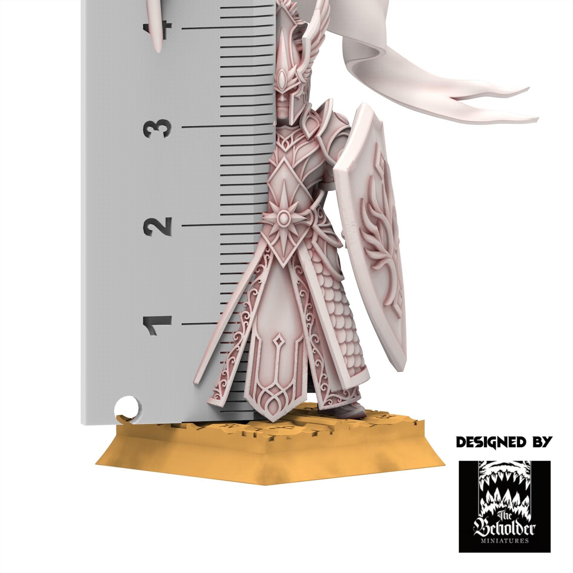 Hight Elves - Sorceress - Silvermoor - The Beholder Miniatures