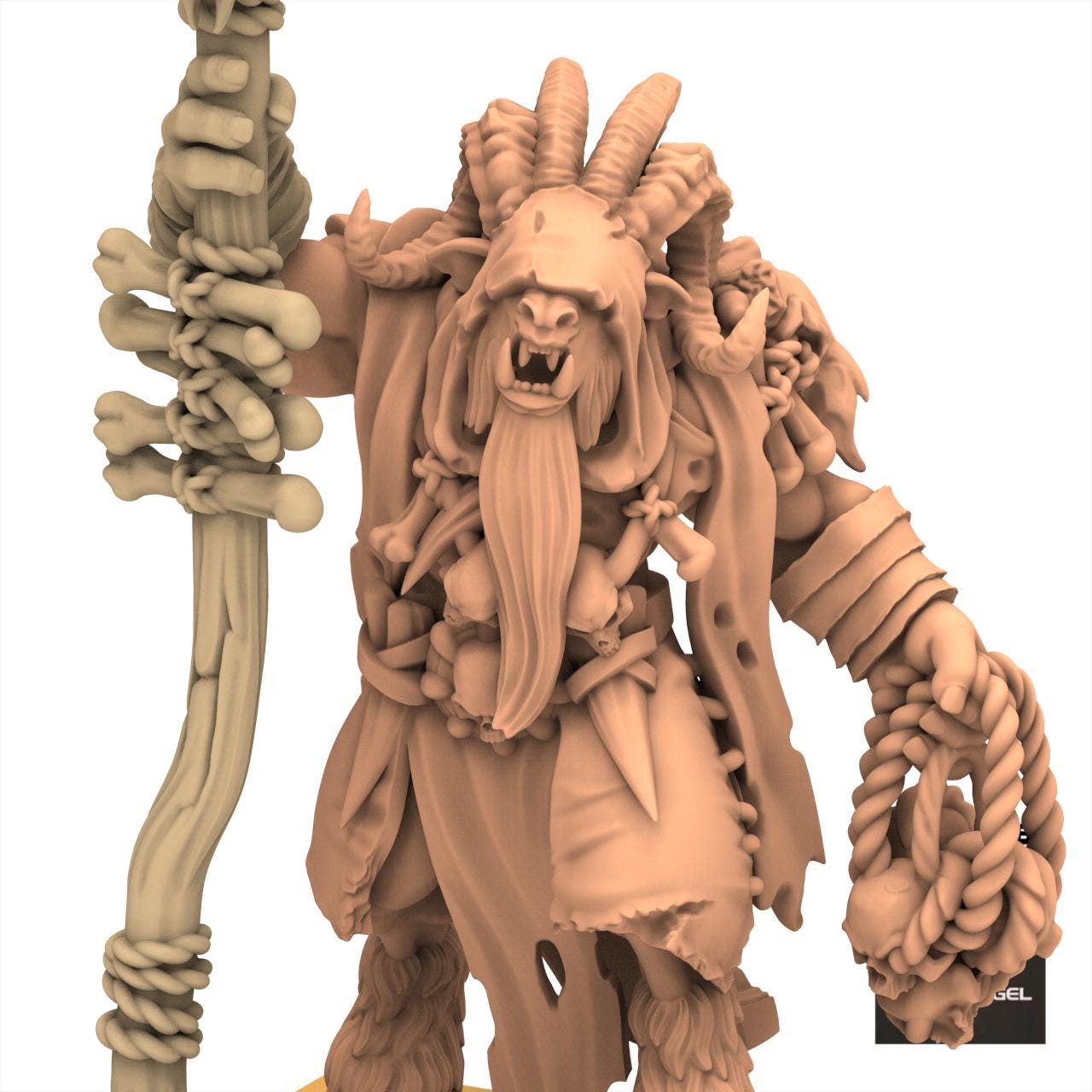 Beastmen - Great Shaman - White Angel Miniatures