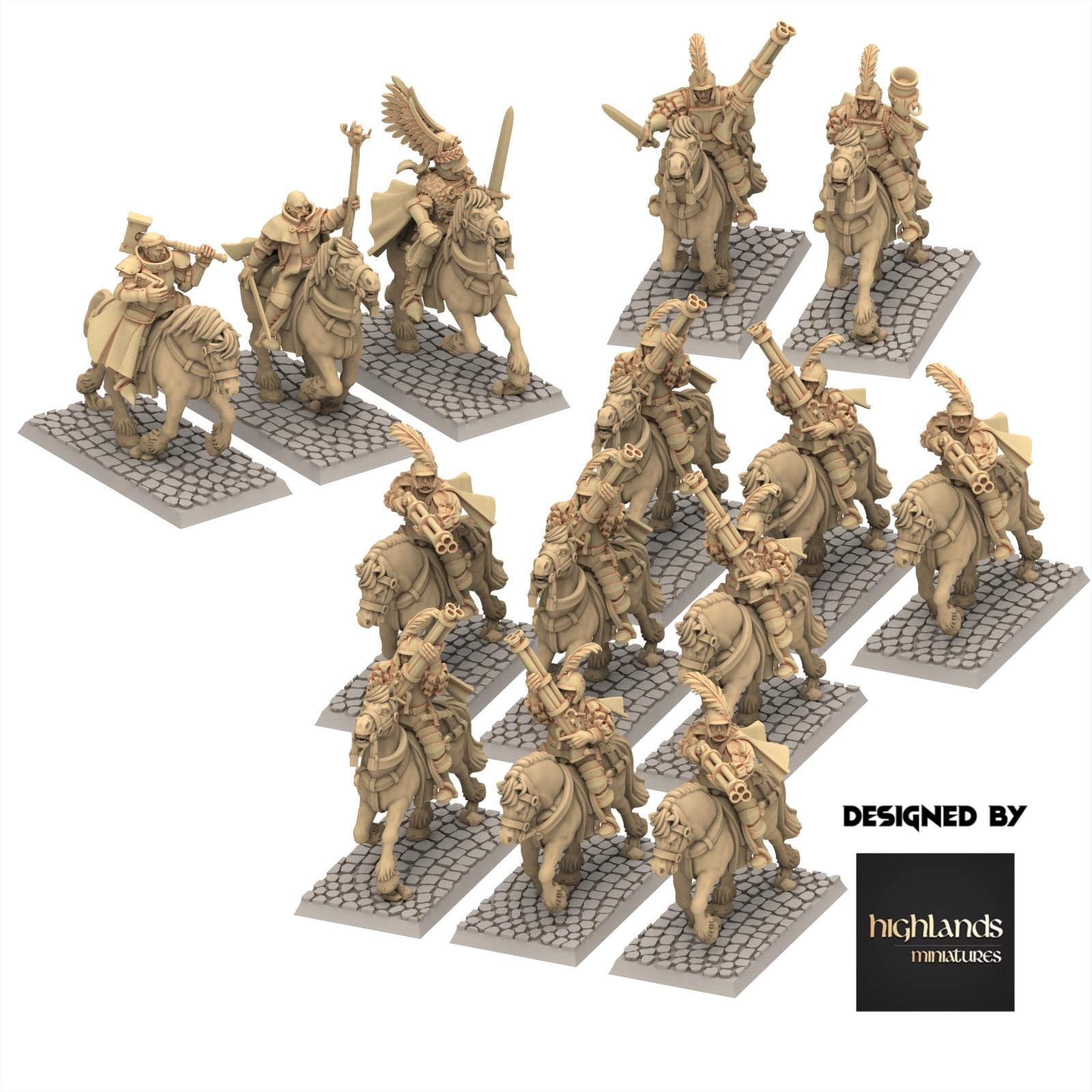 Imperial Fantasy - Pistoleer Repeater - Sunland - Highlands Miniatures