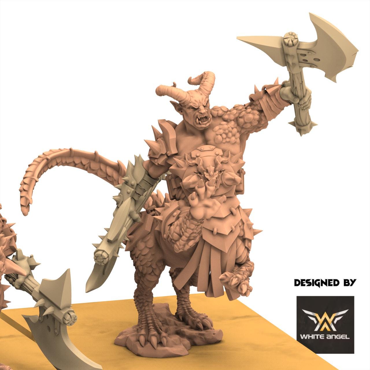 Beastmen - Beastogre - White Angel Miniatures