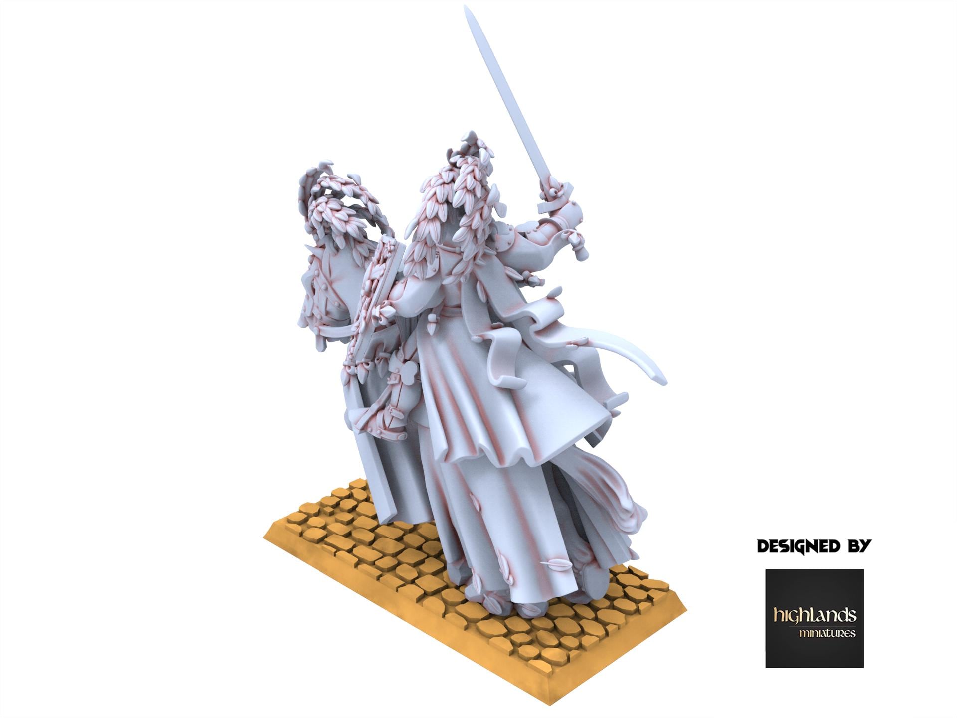 Arthurian Knights - Green Knight - Gallia - Highlands Miniatures