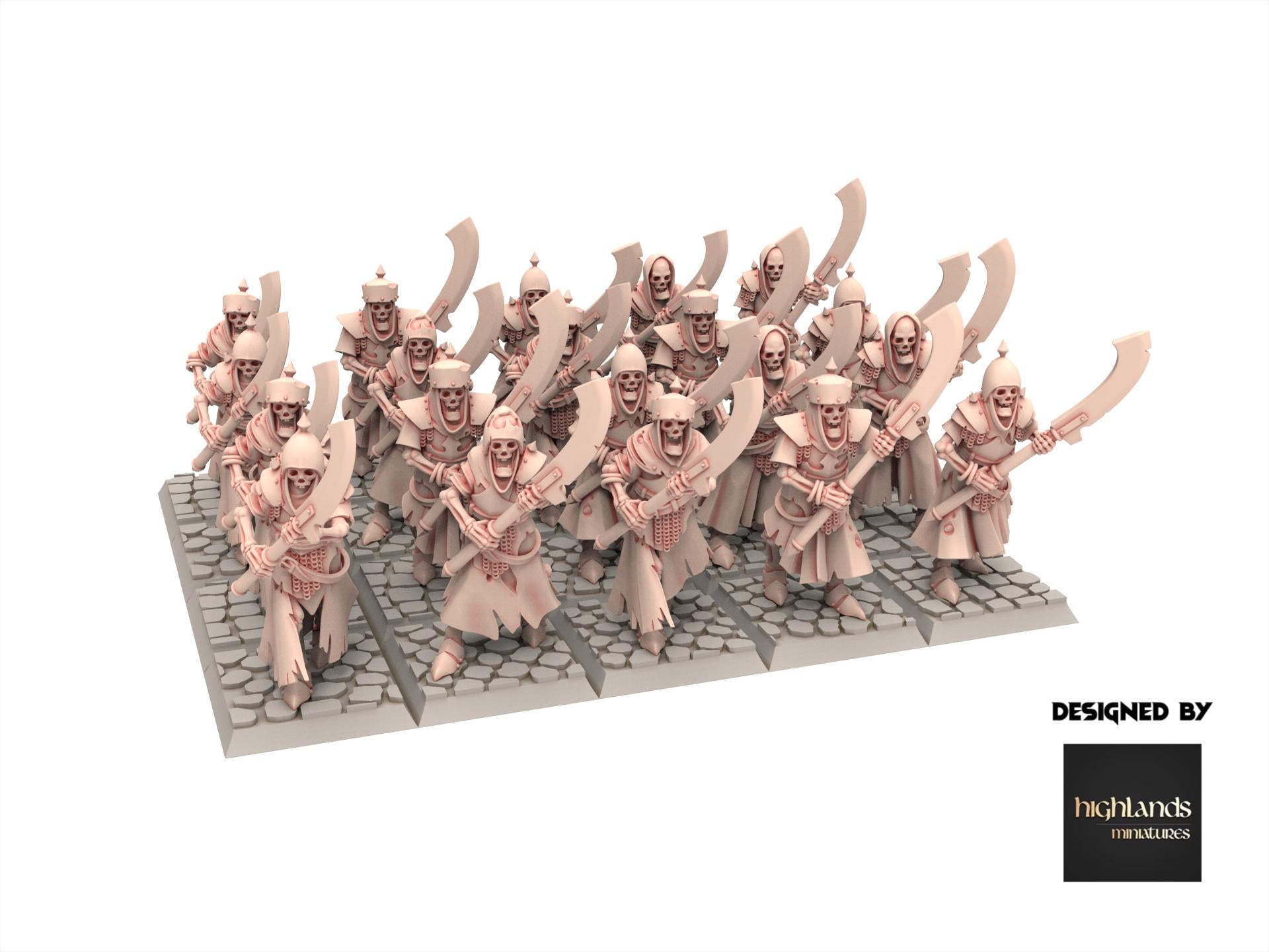 Undead - Skeletal Guard V1 - Transilvanya - Highlands Miniatures