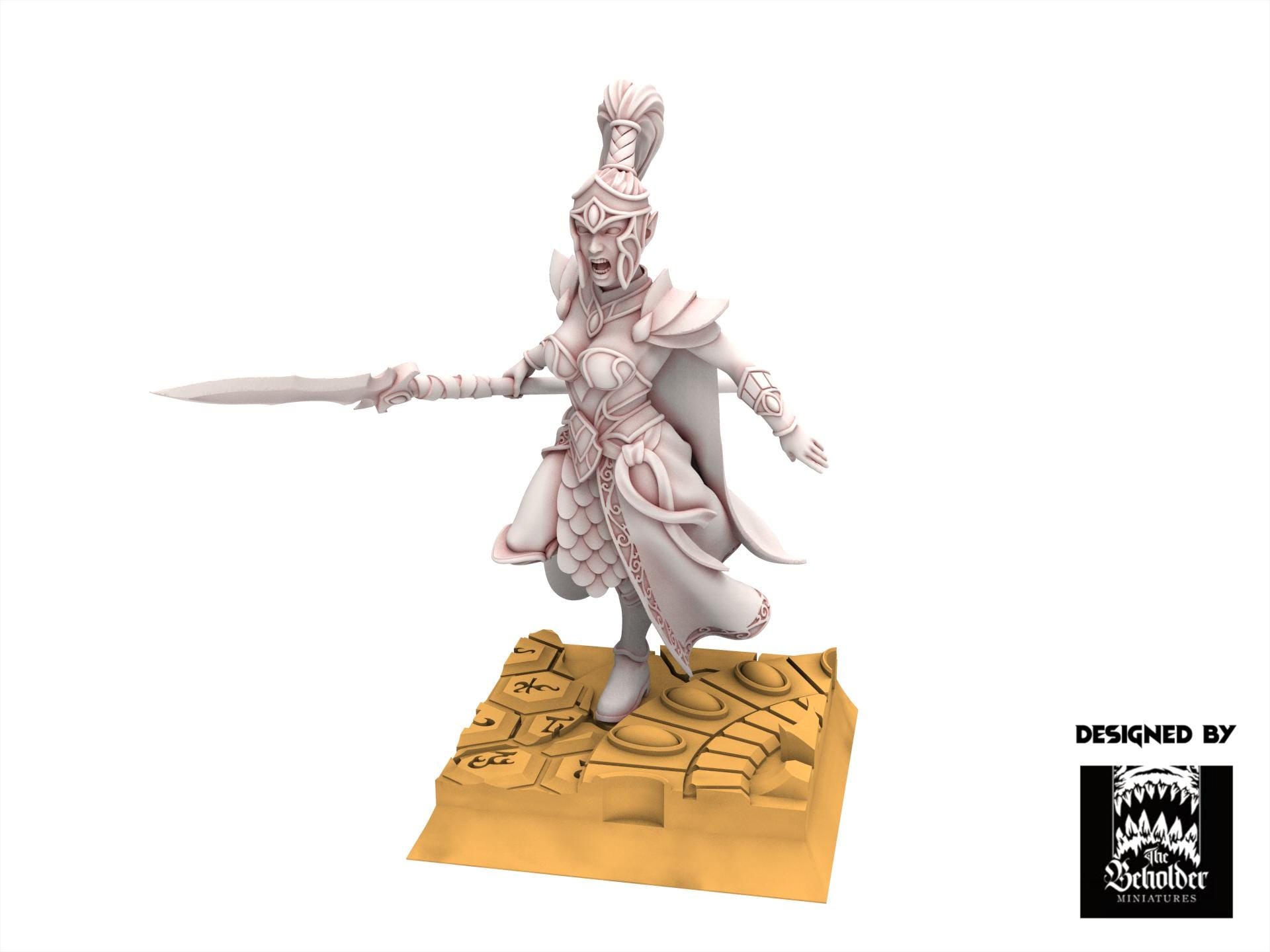 Hight Elves - Sisterhood Praetorians - Silvermoor - The Beholder Miniatures