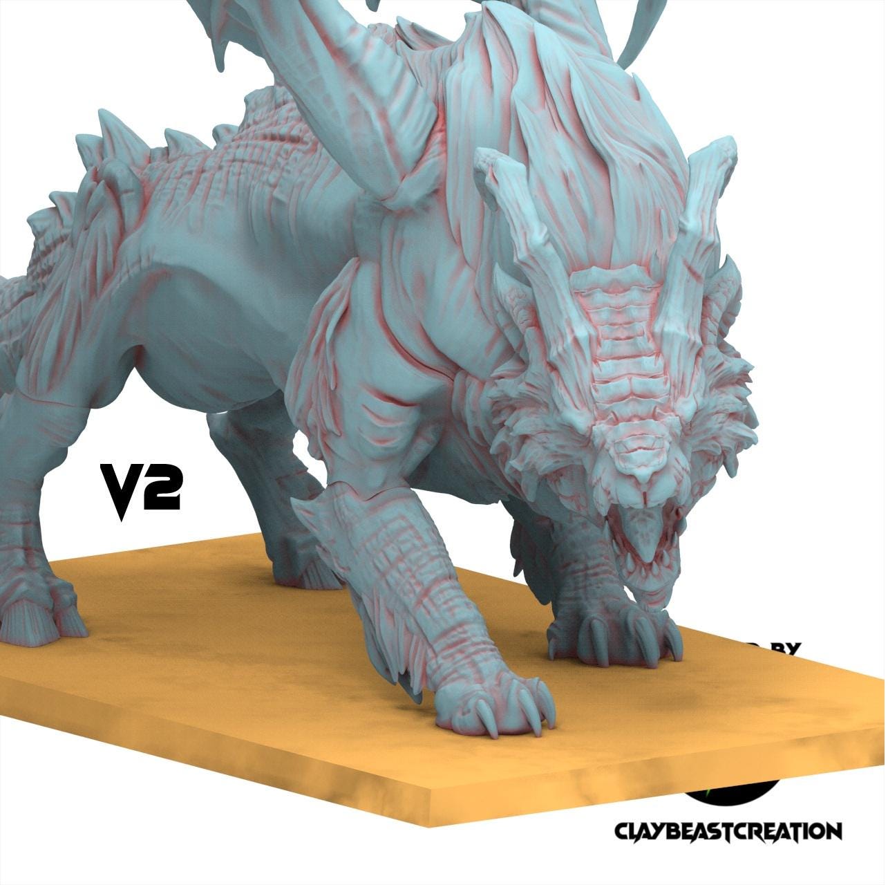 Fantasy Chaos - Daemanticore & Chimaeron - FallenBeasts - ClayBeastCreation