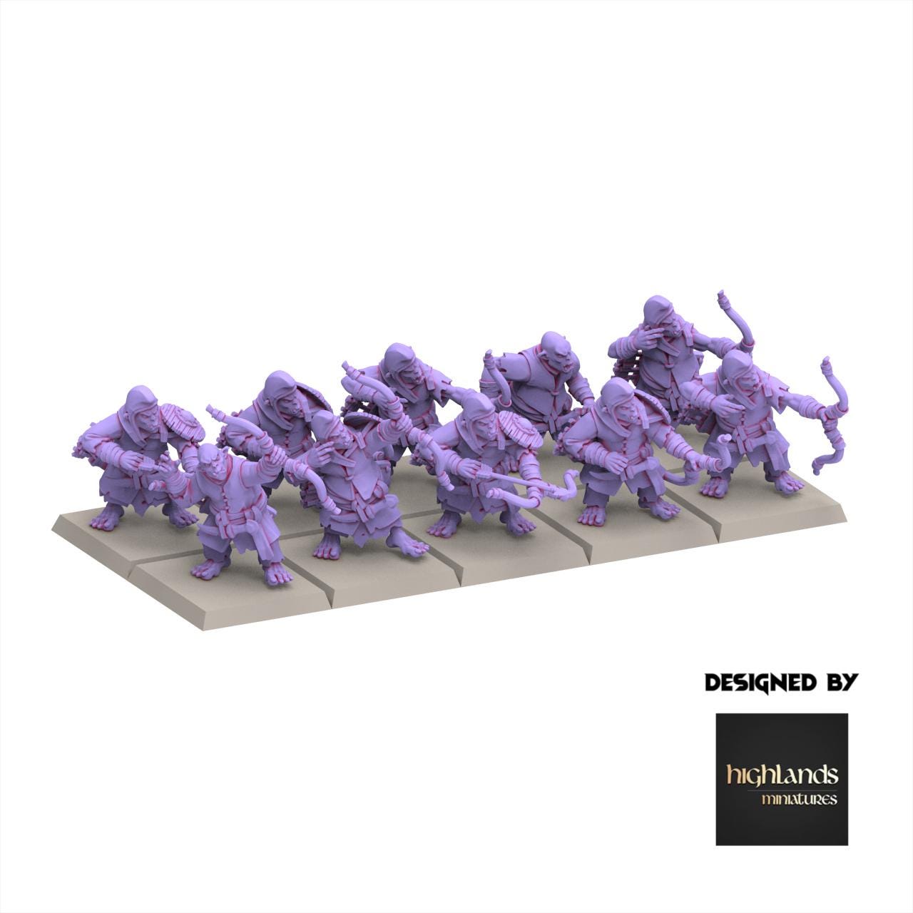 Chaos Dwarves - Hobgoblin Archer - Sons of Marduk - Highlands Miniatures