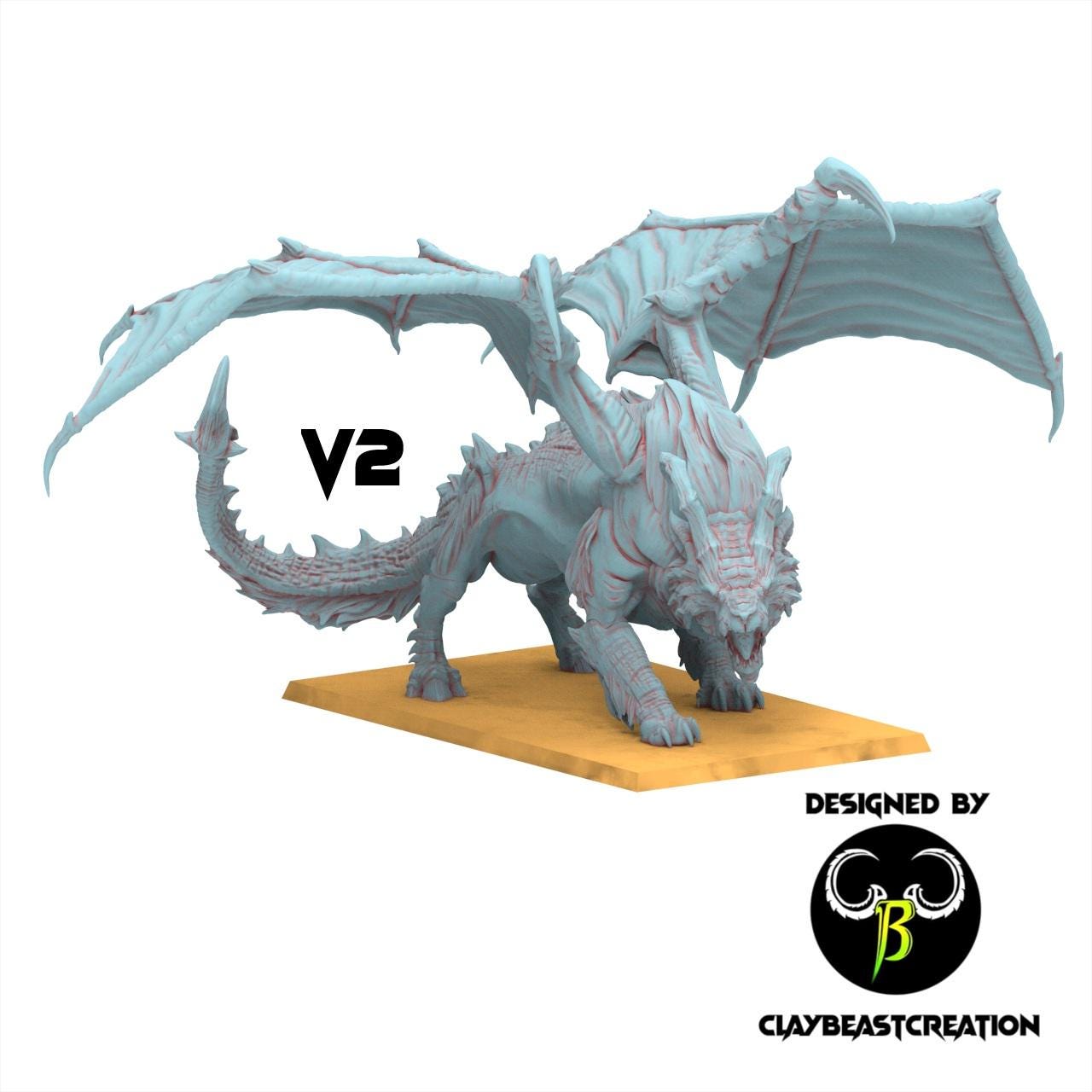 Fantasy Chaos - Chimaeron & Daemanticore - FallenBeasts - ClayBeastCreation
