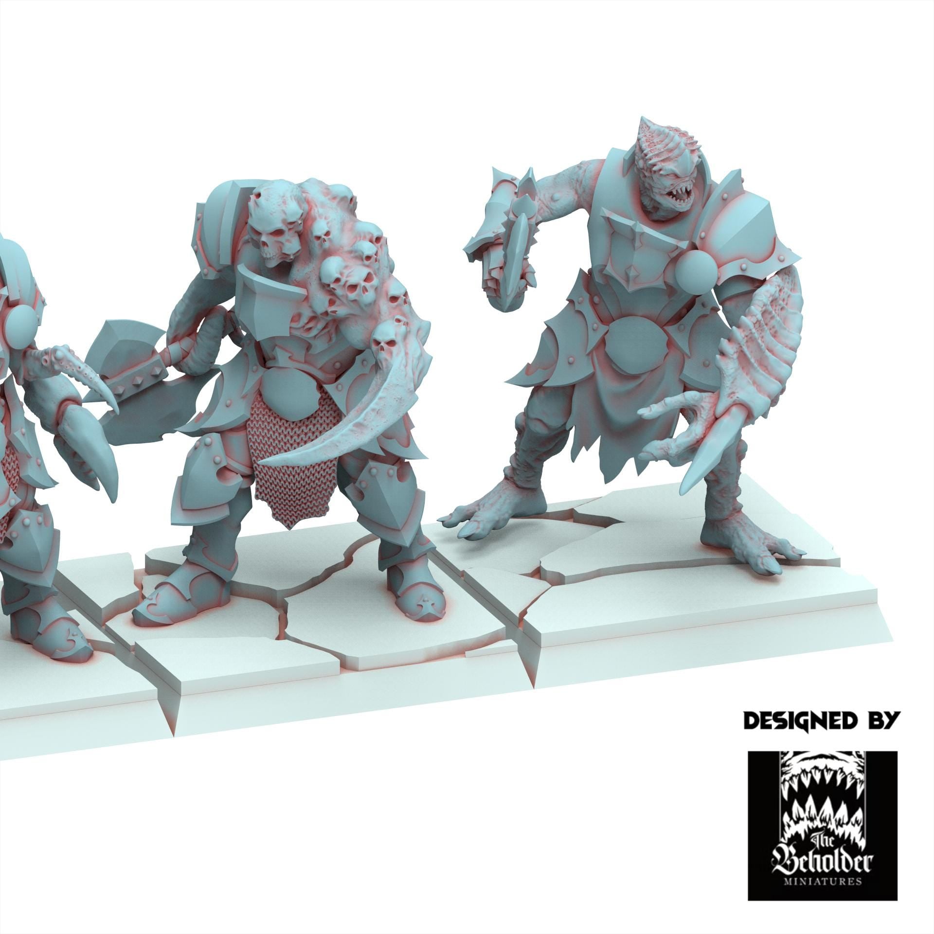 Fantasy Chaos - Tainted Warriors - Realm of Mayhem - The Beholder Miniatures