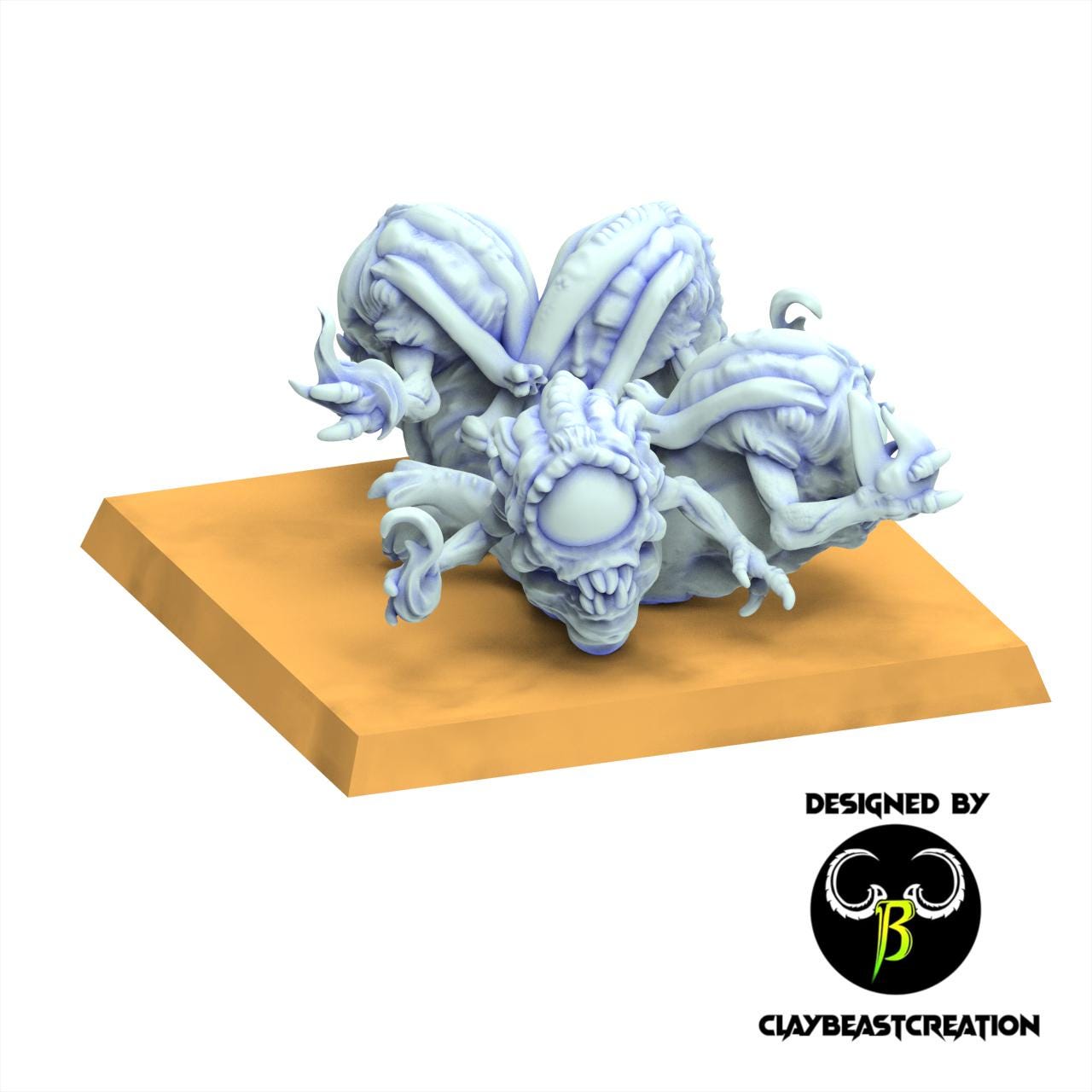Demon - x5 Eye lings - Dark Legions - ClayBeastCreation